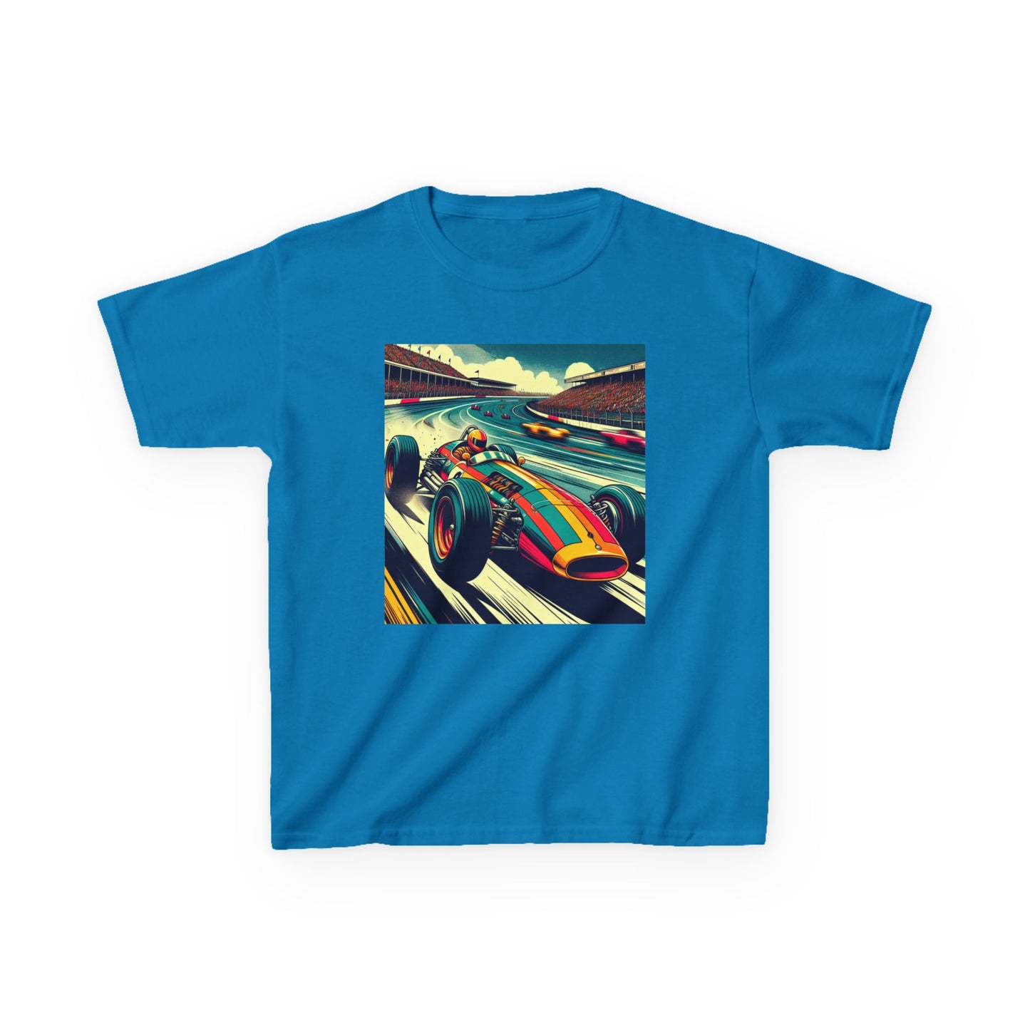 Vintage F1 Kids Tee, Birthday Gift, Everyday Wear, Reference Guide, Unique Design