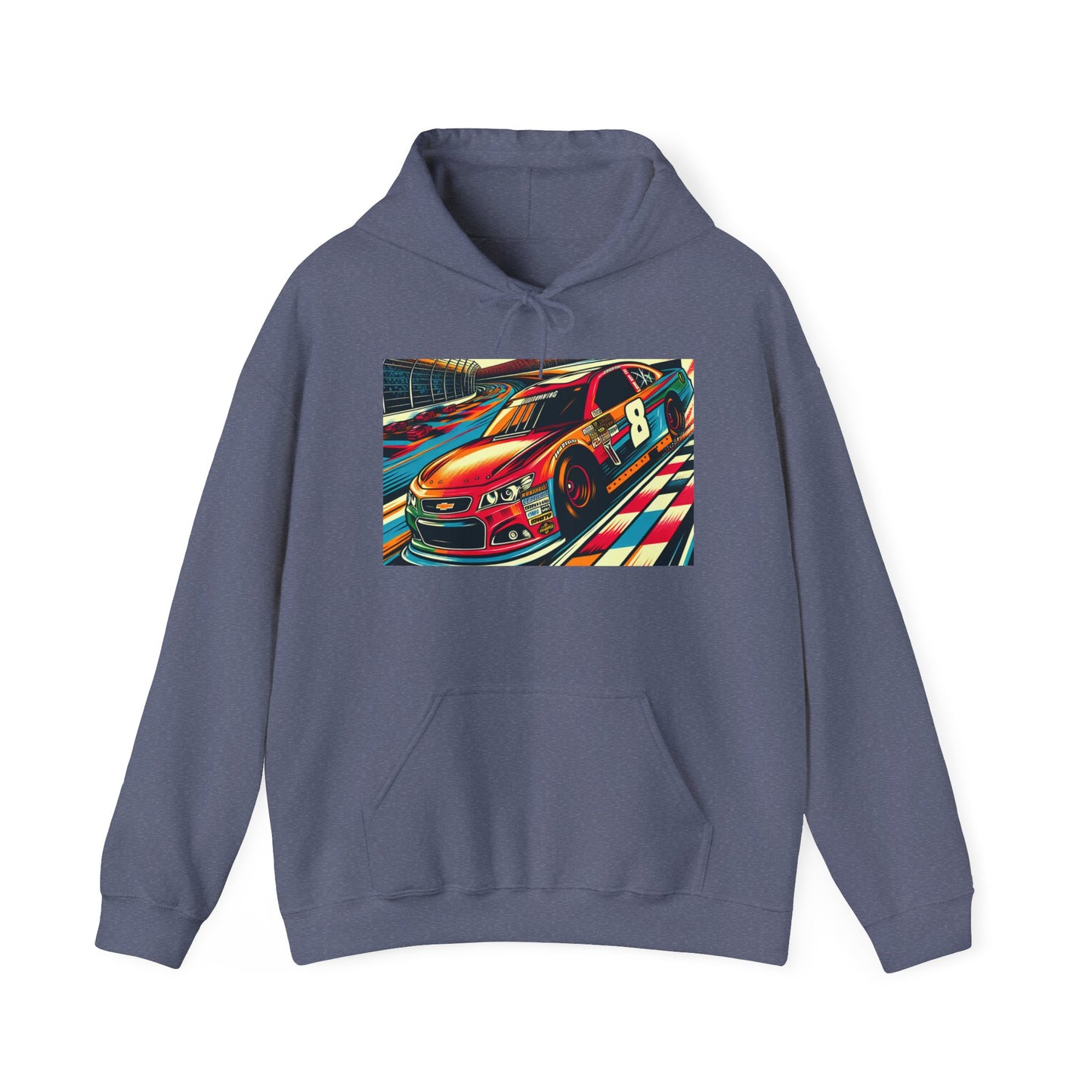 Nascar 8 Unisex Hoodie - Racing Vibes