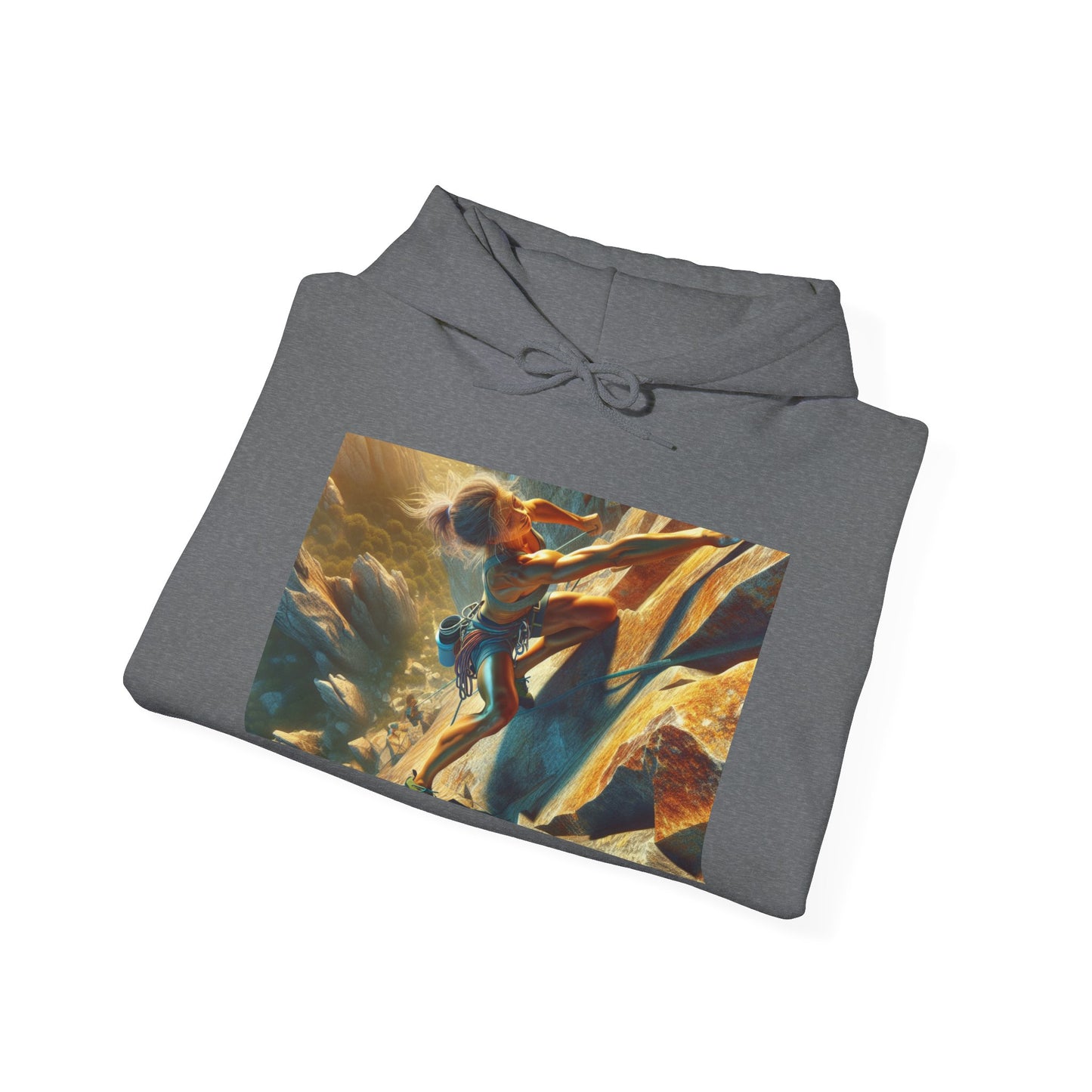 Rock Climbing Unisex Hoodie - Sports Team Vibes