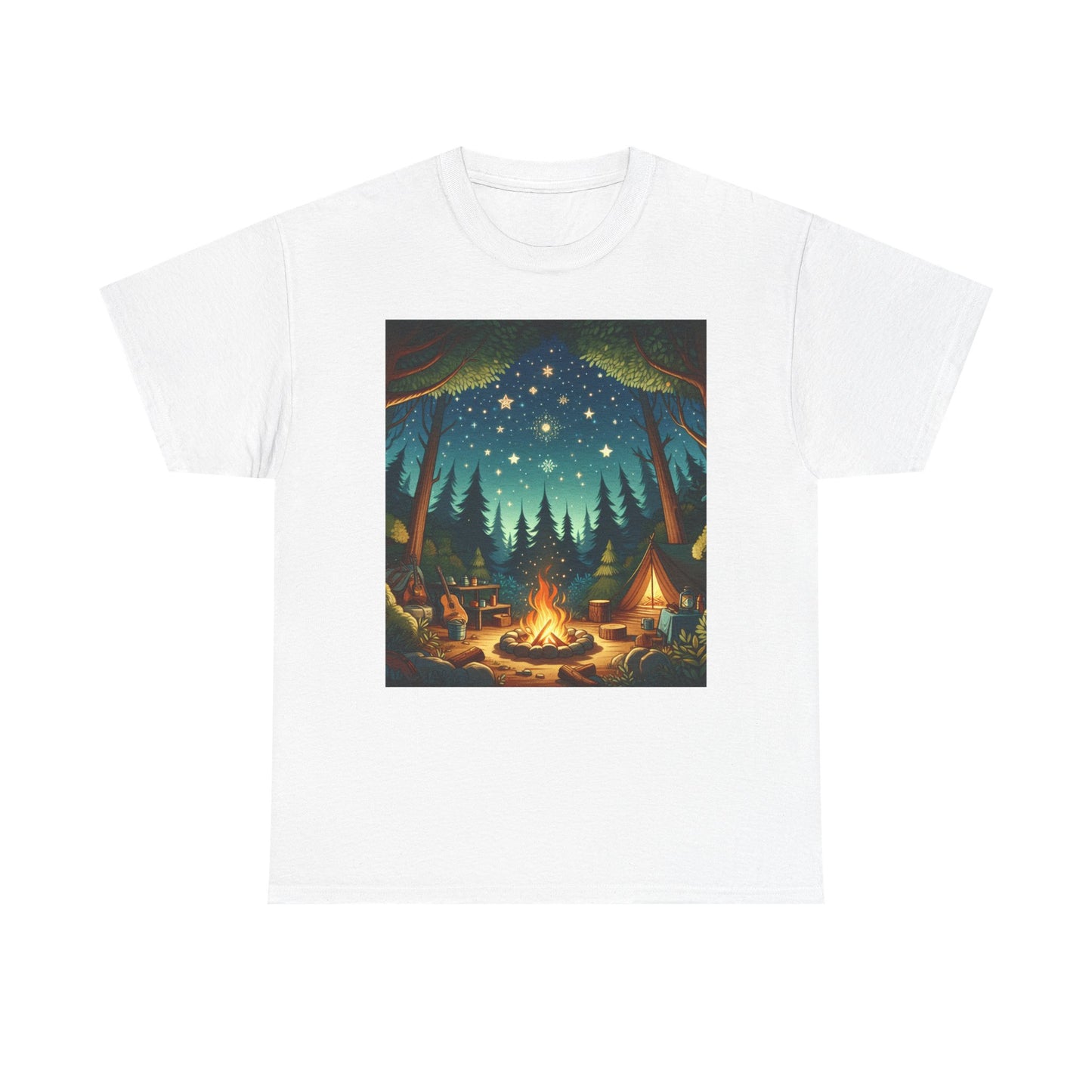 Camping Women's Heavy Cotton Tee