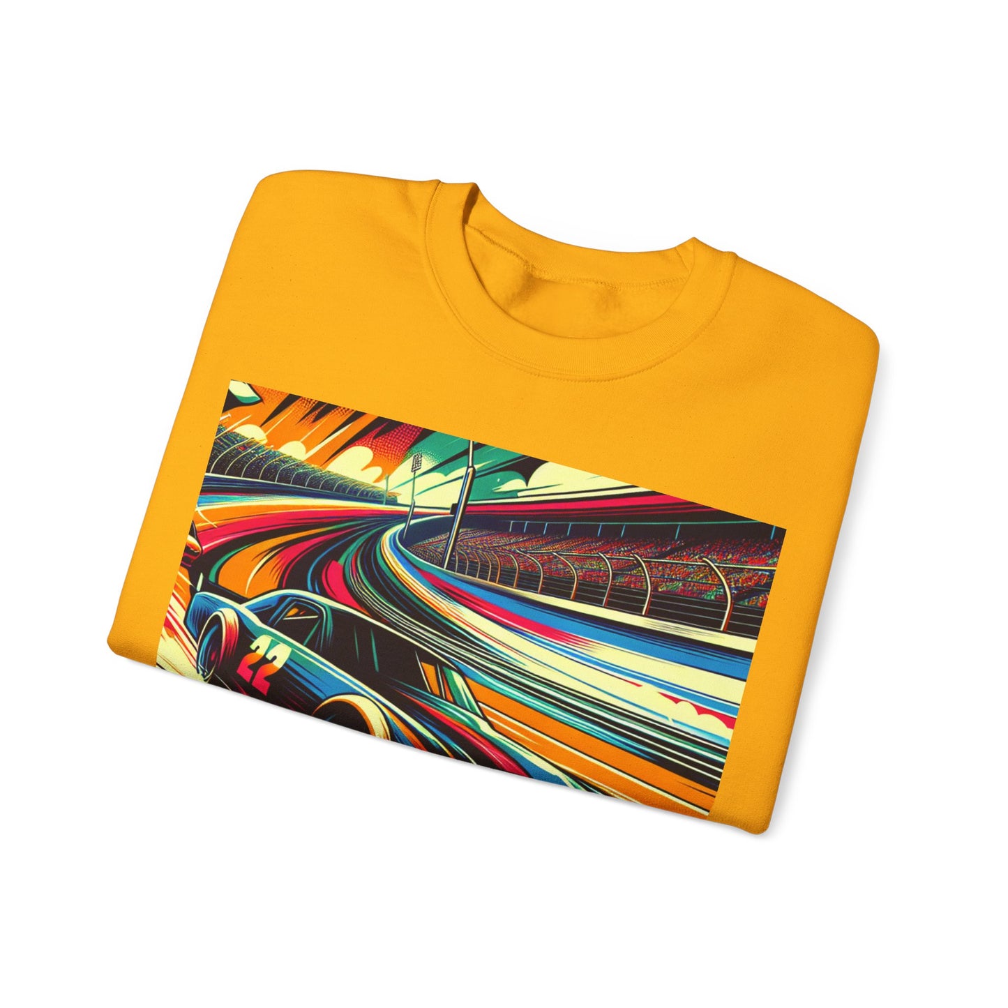 Race Car Crewneck Sweatshirt | Racing Apparel, Unisex Sweatshirt, NASCAR Gift, Motorsports Clothing, Car Enthusiasts Sweatshirt