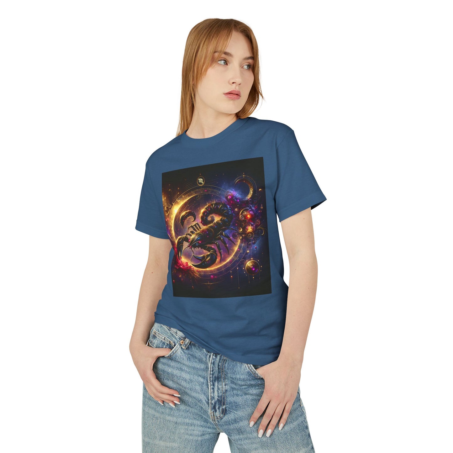 Scorpio Heavyweight Tee - Unisex Garment-Dyed Shirt