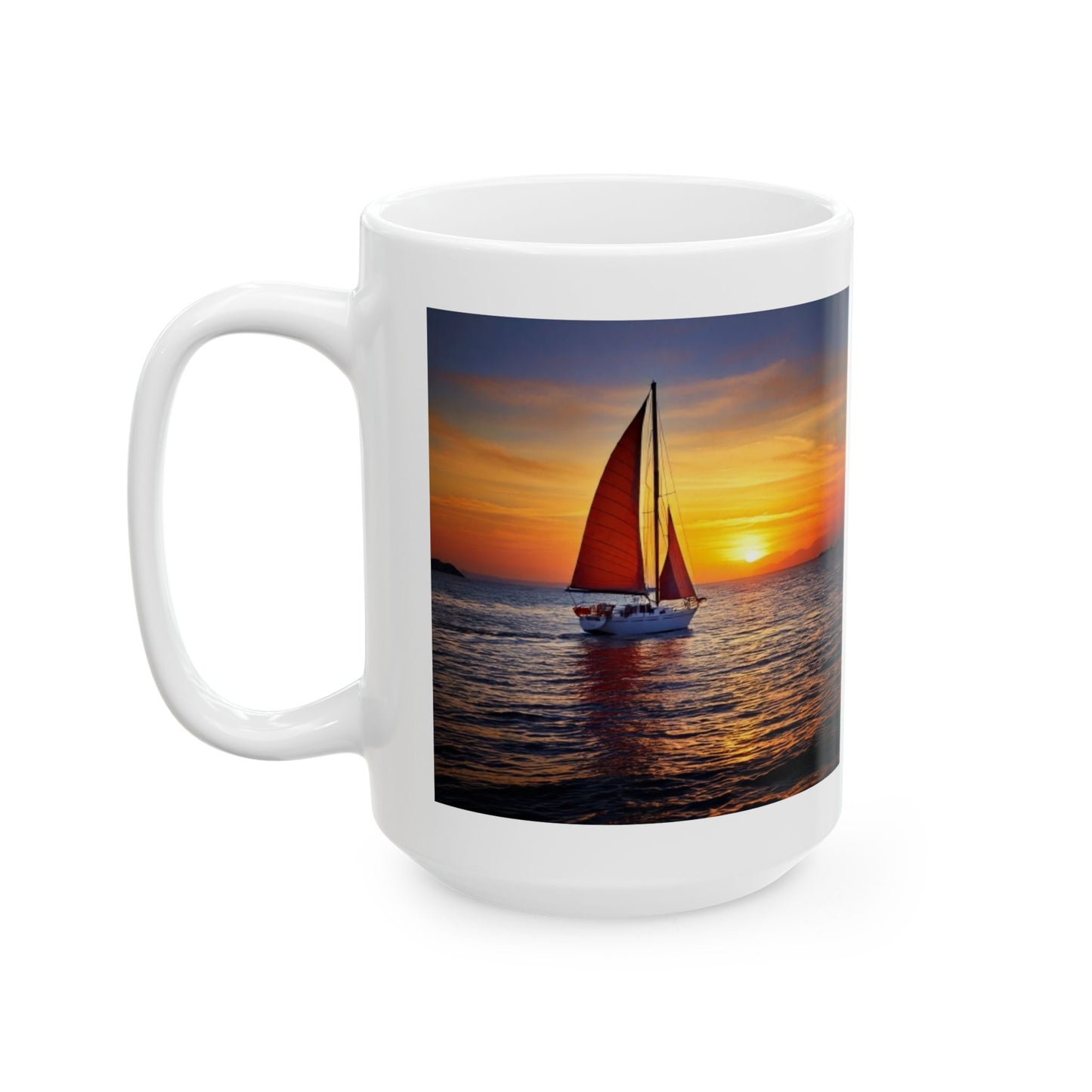 Sailing Ceramic Mug