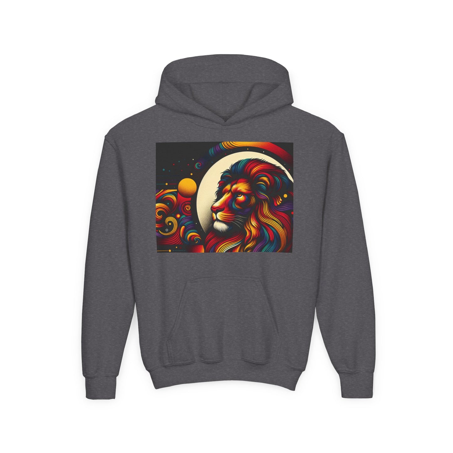 Leo Youth Hoodie - Heavy Blend Sweatshirt