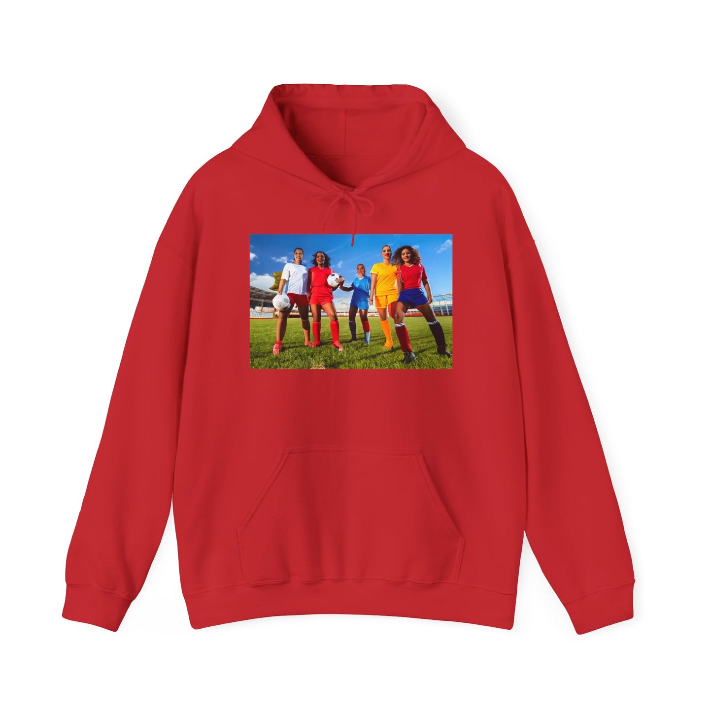 Soccer Squad Unisex Hoodie - Sports Team Vibes