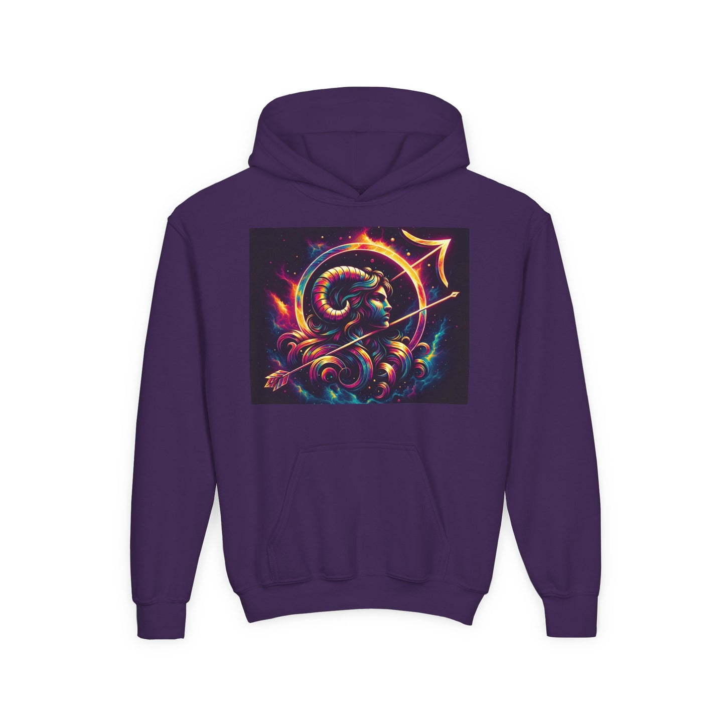 Sagittarius Youth Hoodie - Heavy Blend Sweatshirt