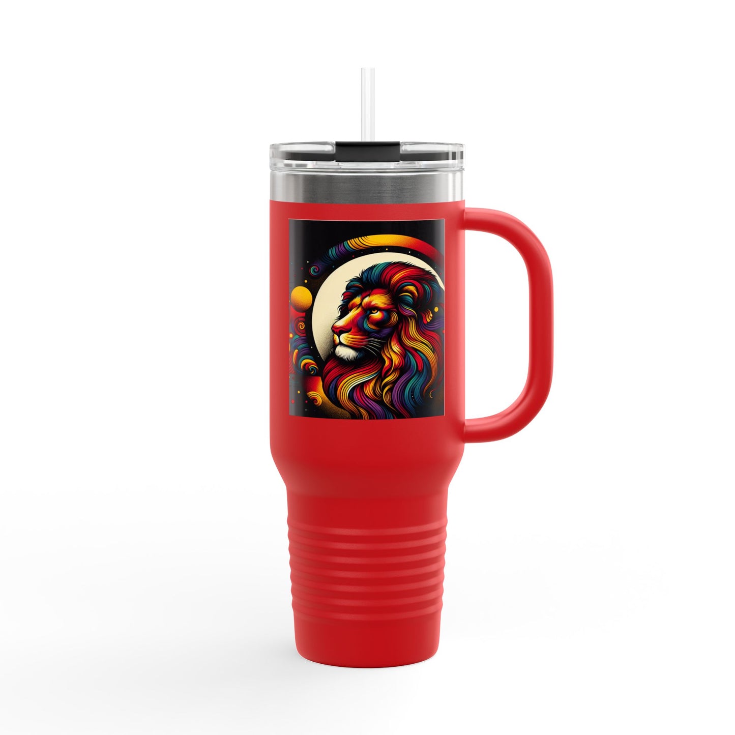 Leo Insulated Travel Mug, 40oz, Perfect for Zodiac Fans, Coffee, Tea, Water