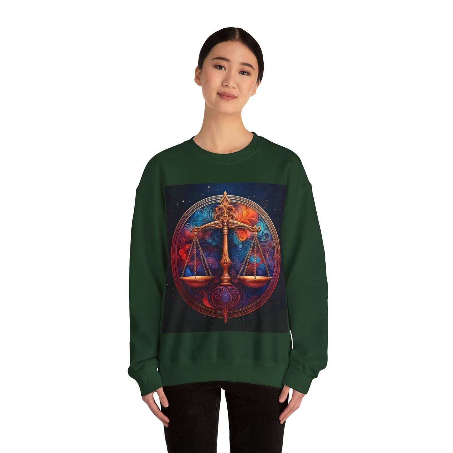 Libra Crewneck Sweatshirt | Zodiac Apparel, Unisex Sweatshirt