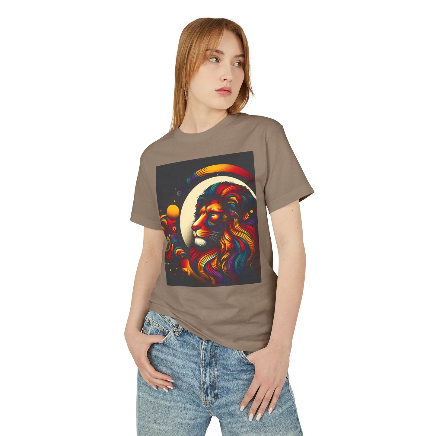 Leo Heavyweight Tee - Unisex Garment-Dyed Shirt