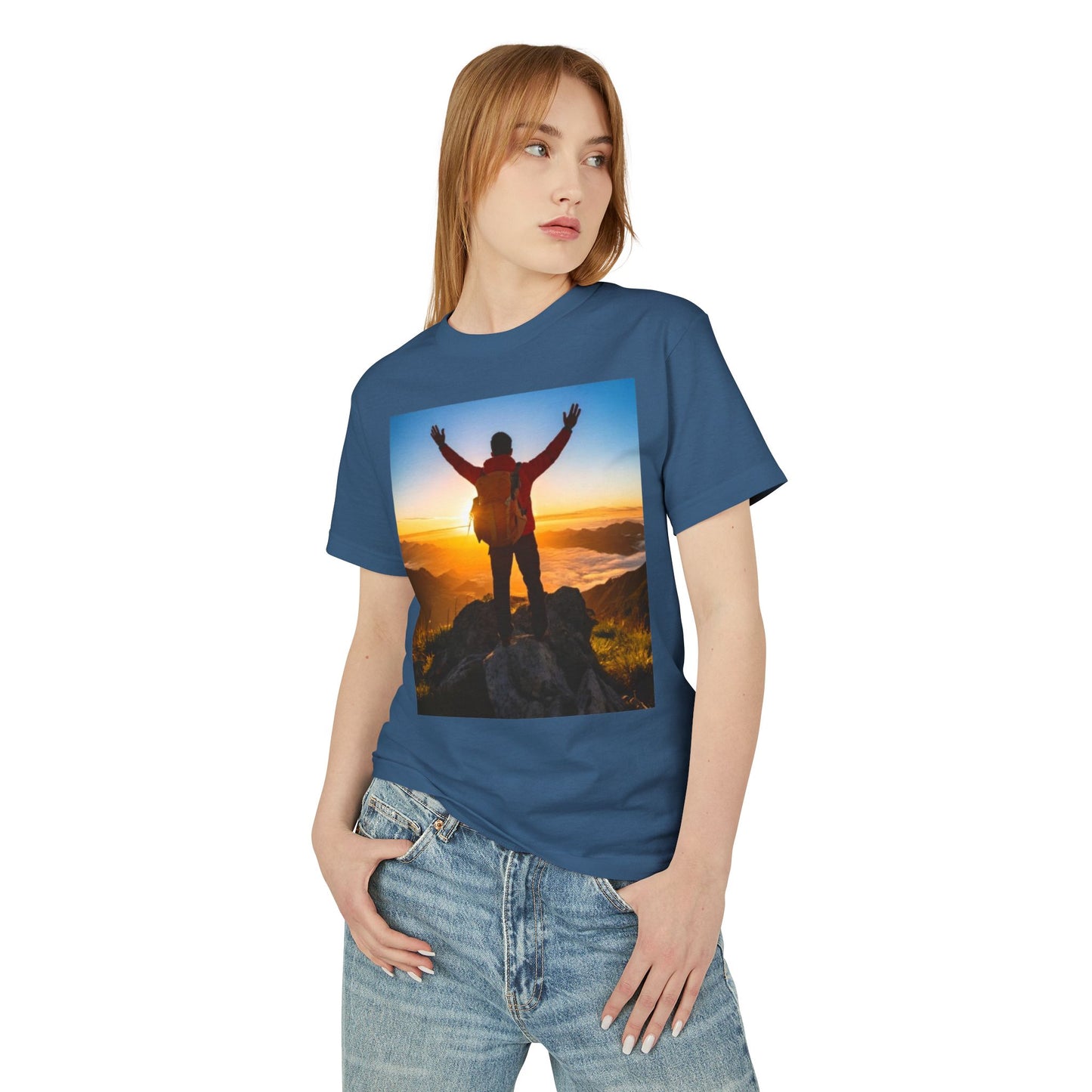 Hiker Heavyweight Tee - Unisex Garment-Dyed Shirt