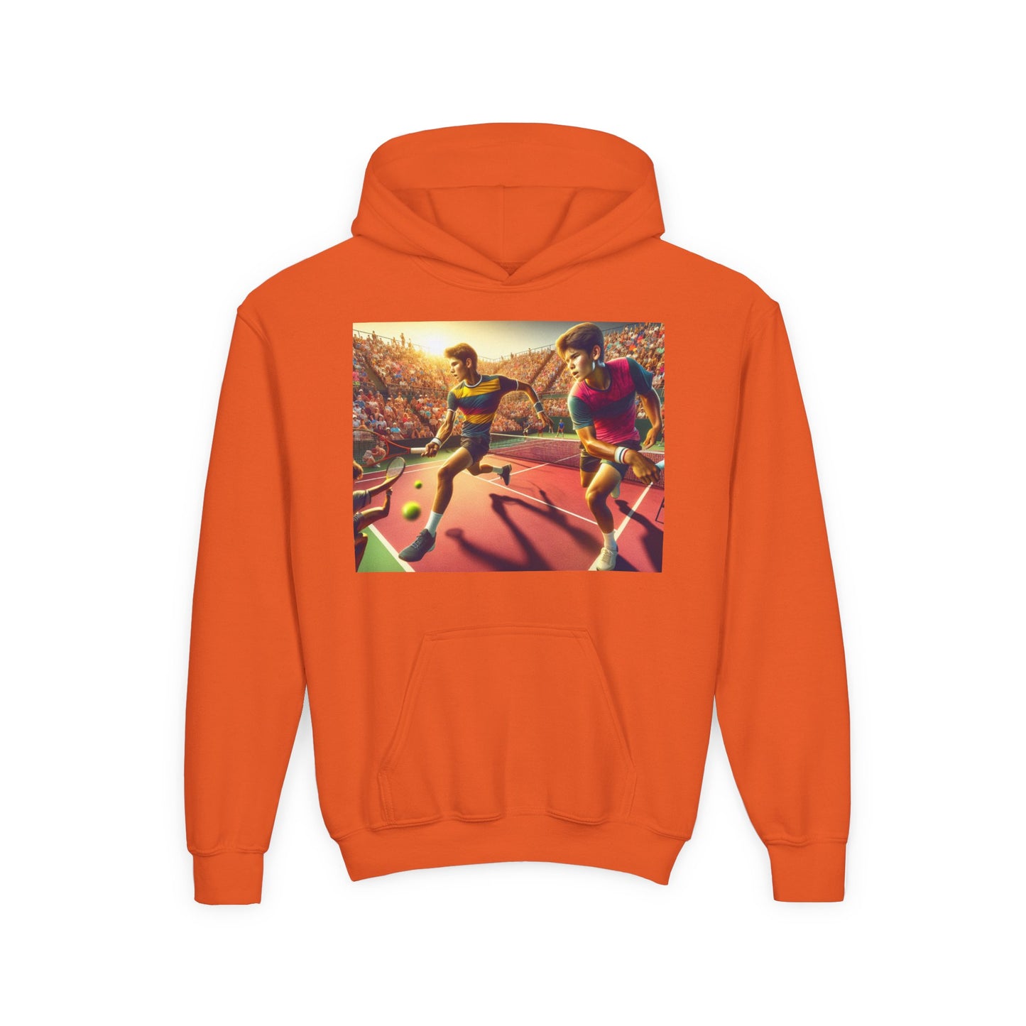 Tennis Youth Heavy Blend Hooded Sweatshirt