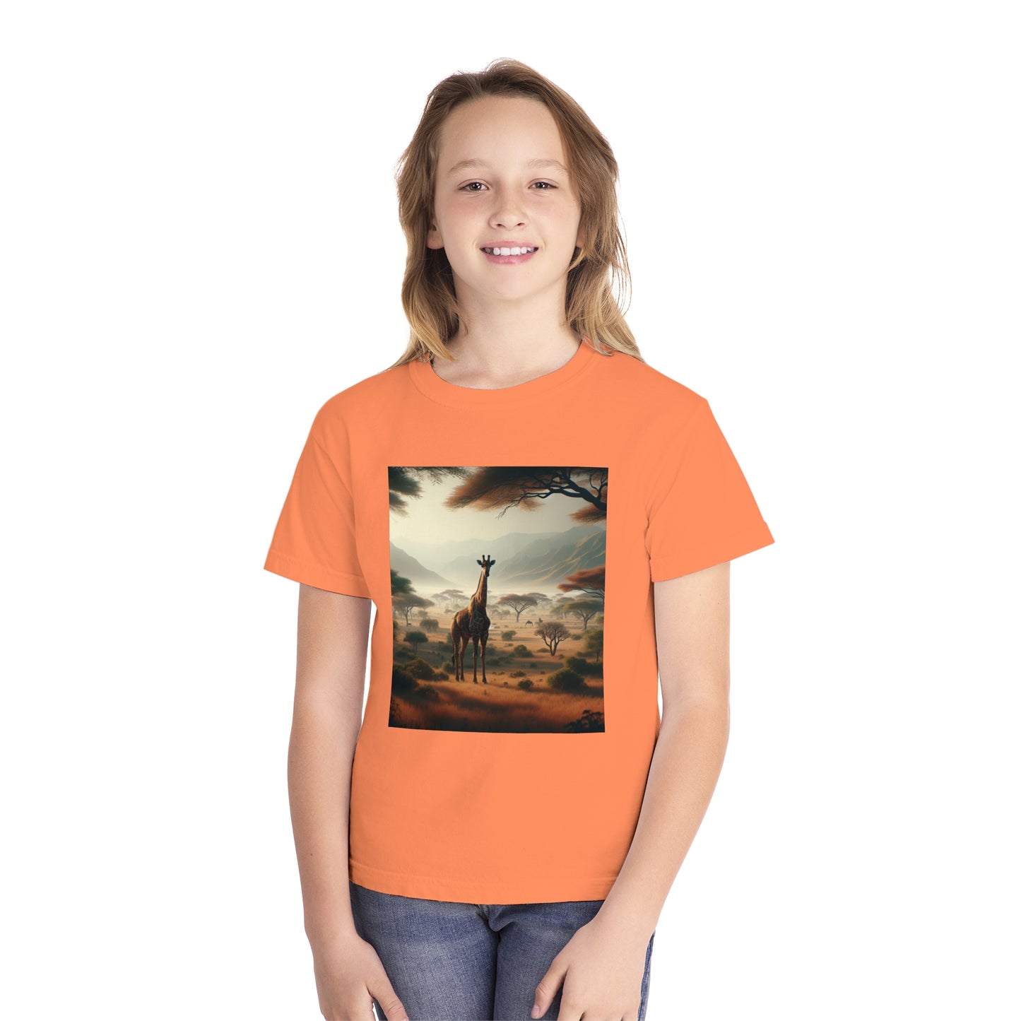 Giraffes Youth Midweight Tee