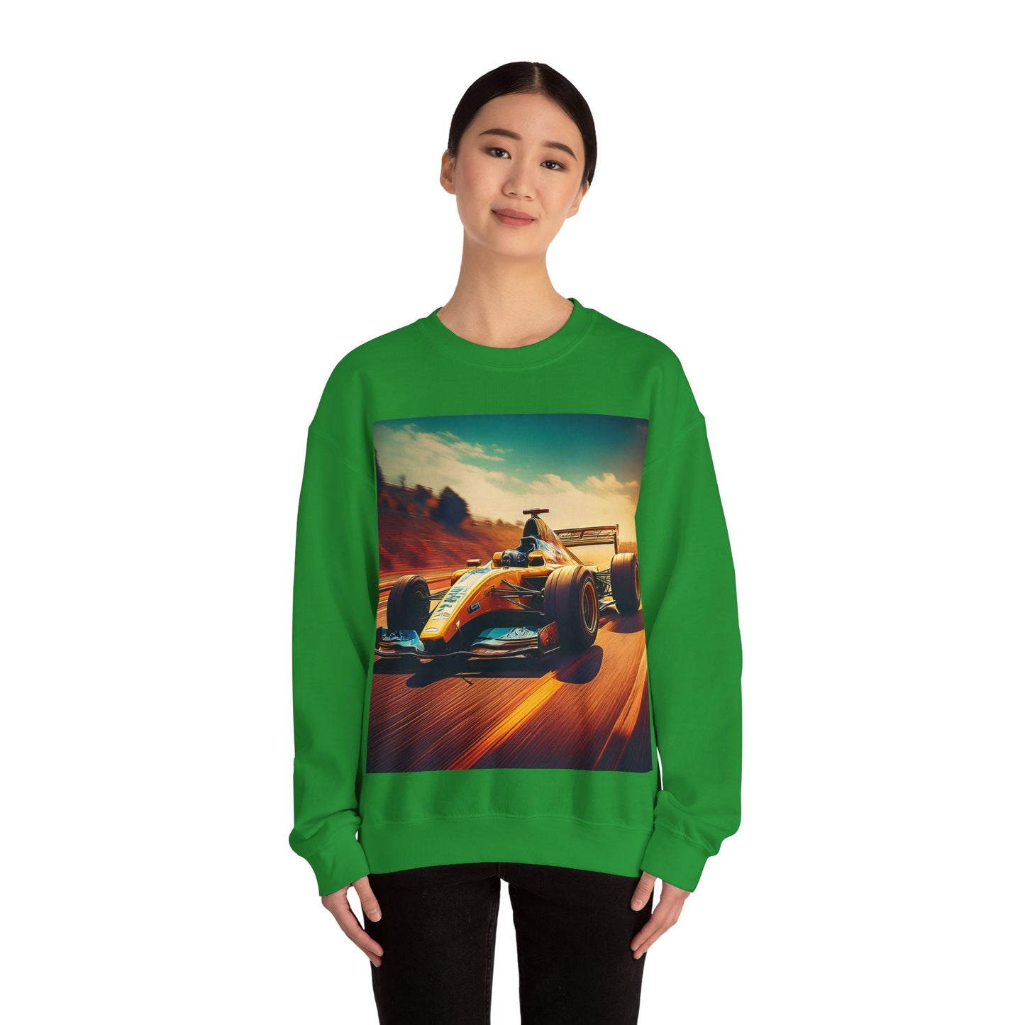Race Car Crewneck Sweatshirt | Racing Apparel, Unisex Sweatshirt, F1 Gift, Motorsports Clothing, Car Enthusiasts Sweatshirt