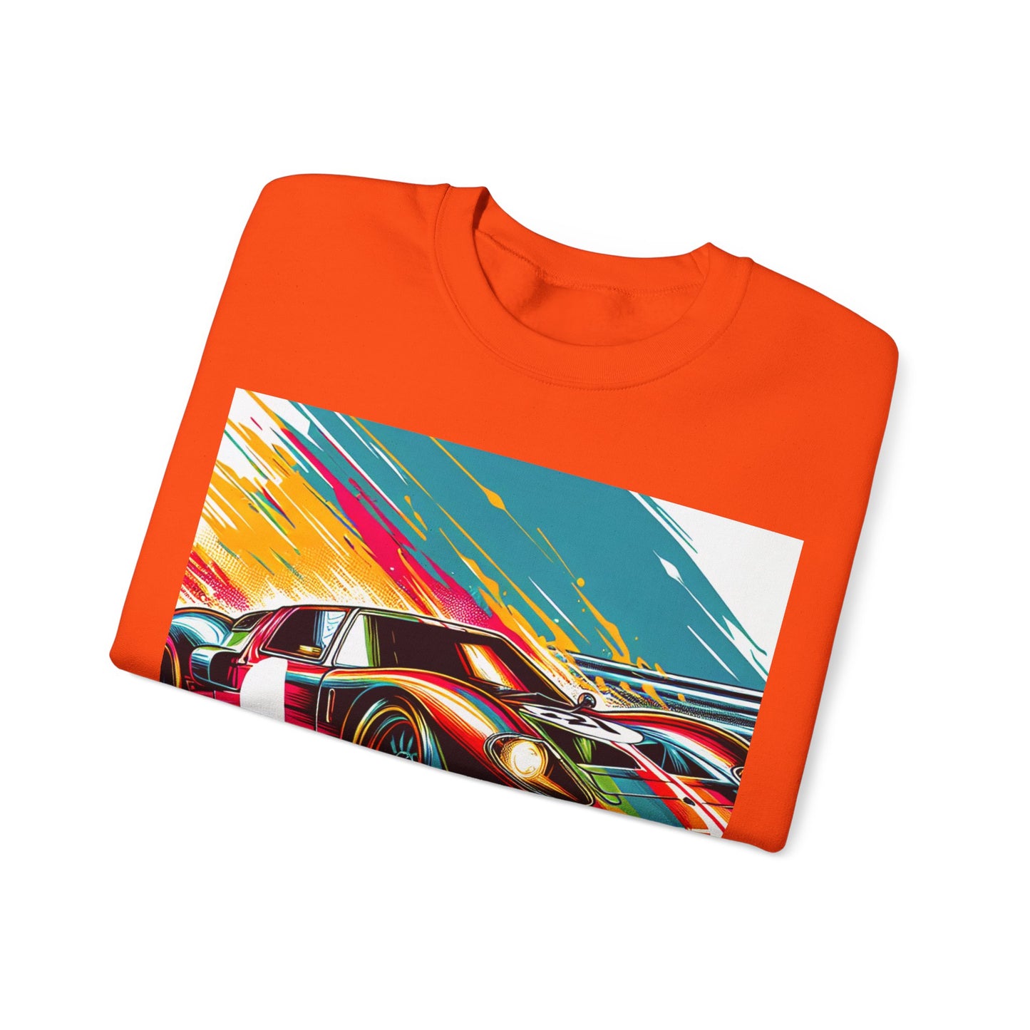 Race Car Crewneck Sweatshirt | Racing Apparel, Unisex Sweatshirt, Nascar Gift, Motorsports Clothing, Car Enthusiasts Sweatshirt