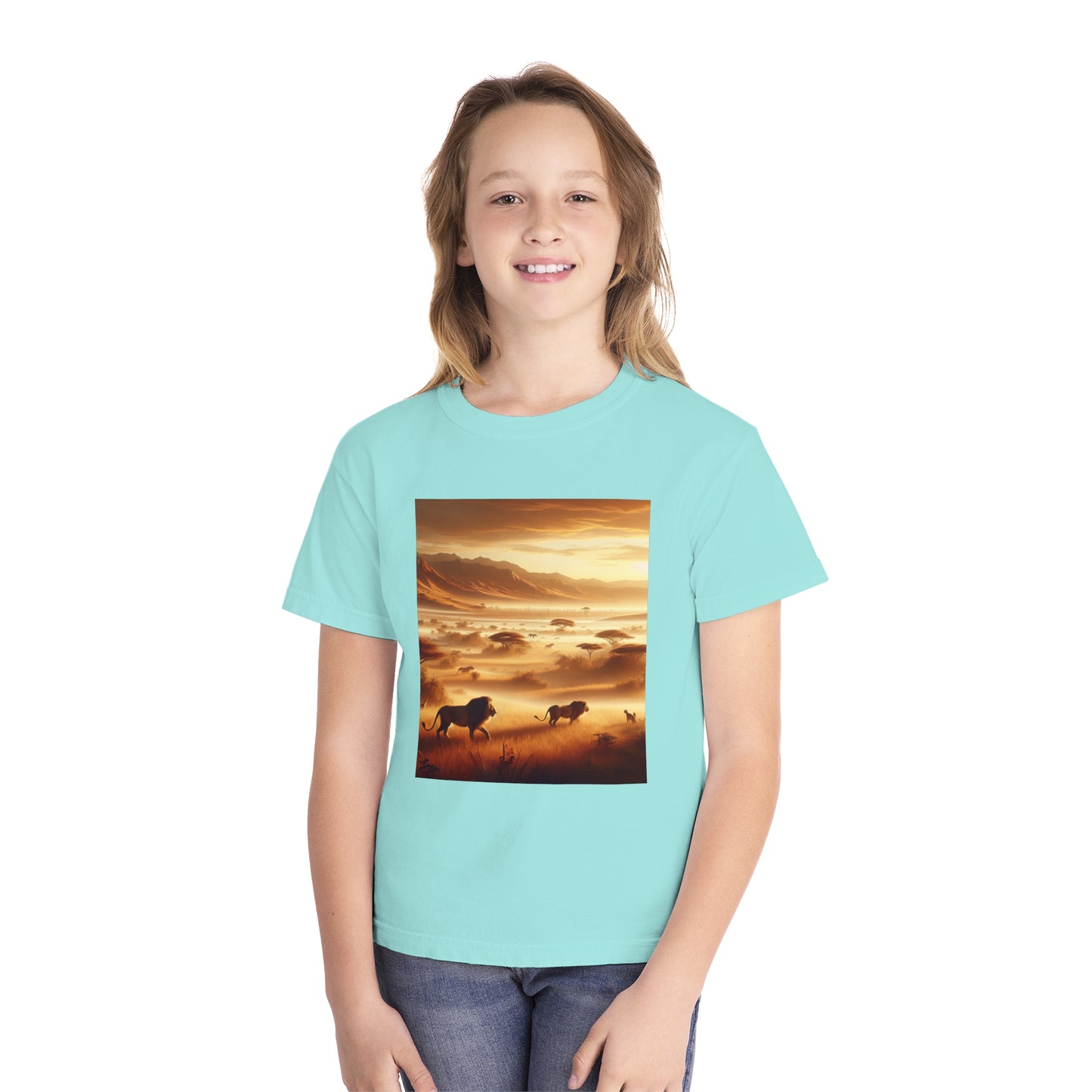 Lions Youth Midweight Tee