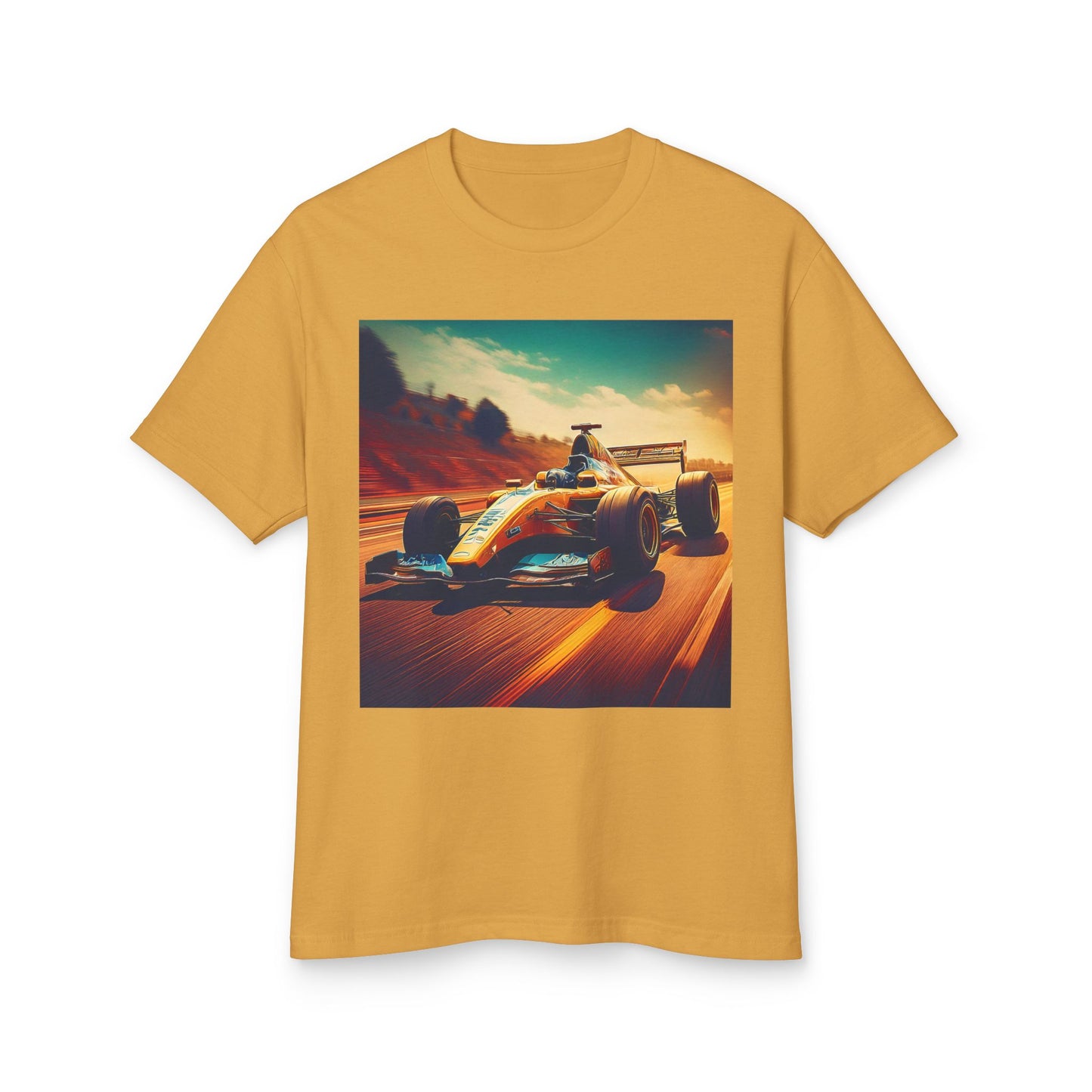 F1 Heavyweight Tee - Unisex Garment-Dyed Shirt