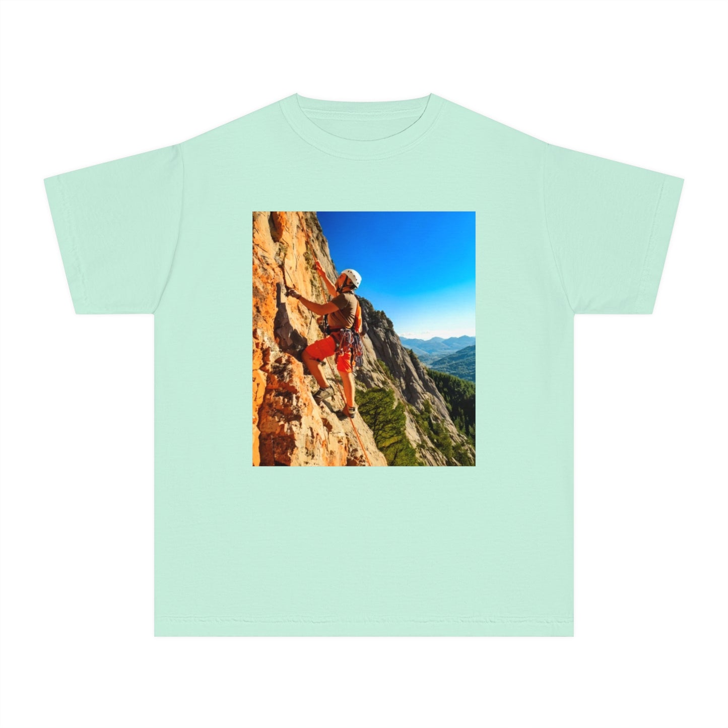 Rock Climbing Youth Midweight Tee