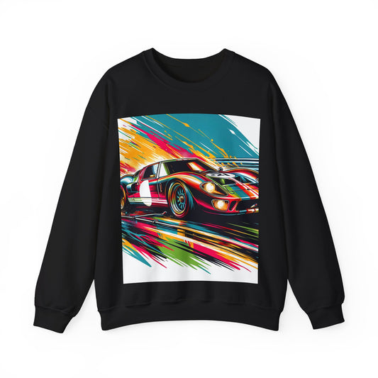 Race Car Crewneck Sweatshirt | Racing Apparel, Unisex Sweatshirt, Nascar Gift, Motorsports Clothing, Car Enthusiasts Sweatshirt