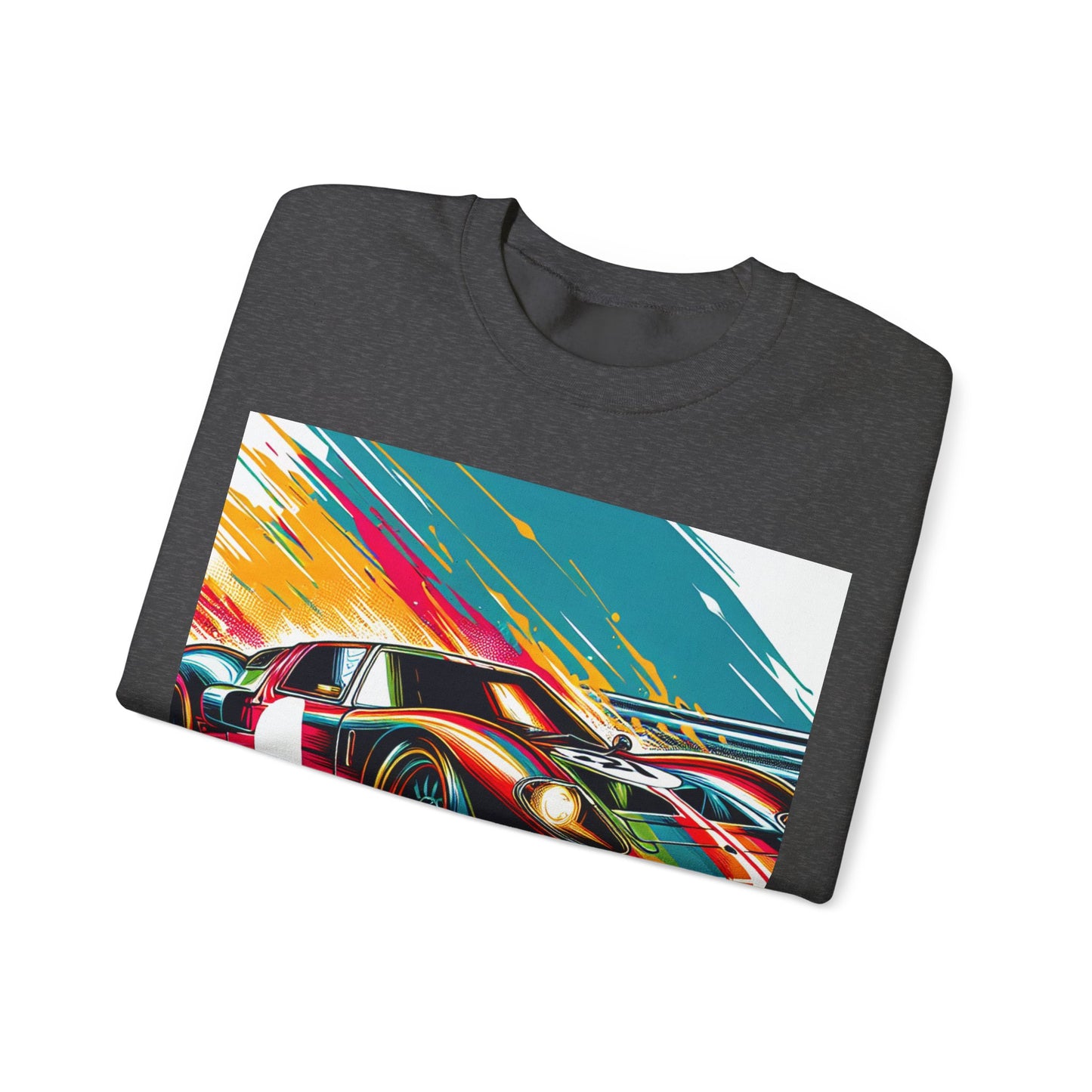 Race Car Crewneck Sweatshirt | Racing Apparel, Unisex Sweatshirt, Nascar Gift, Motorsports Clothing, Car Enthusiasts Sweatshirt