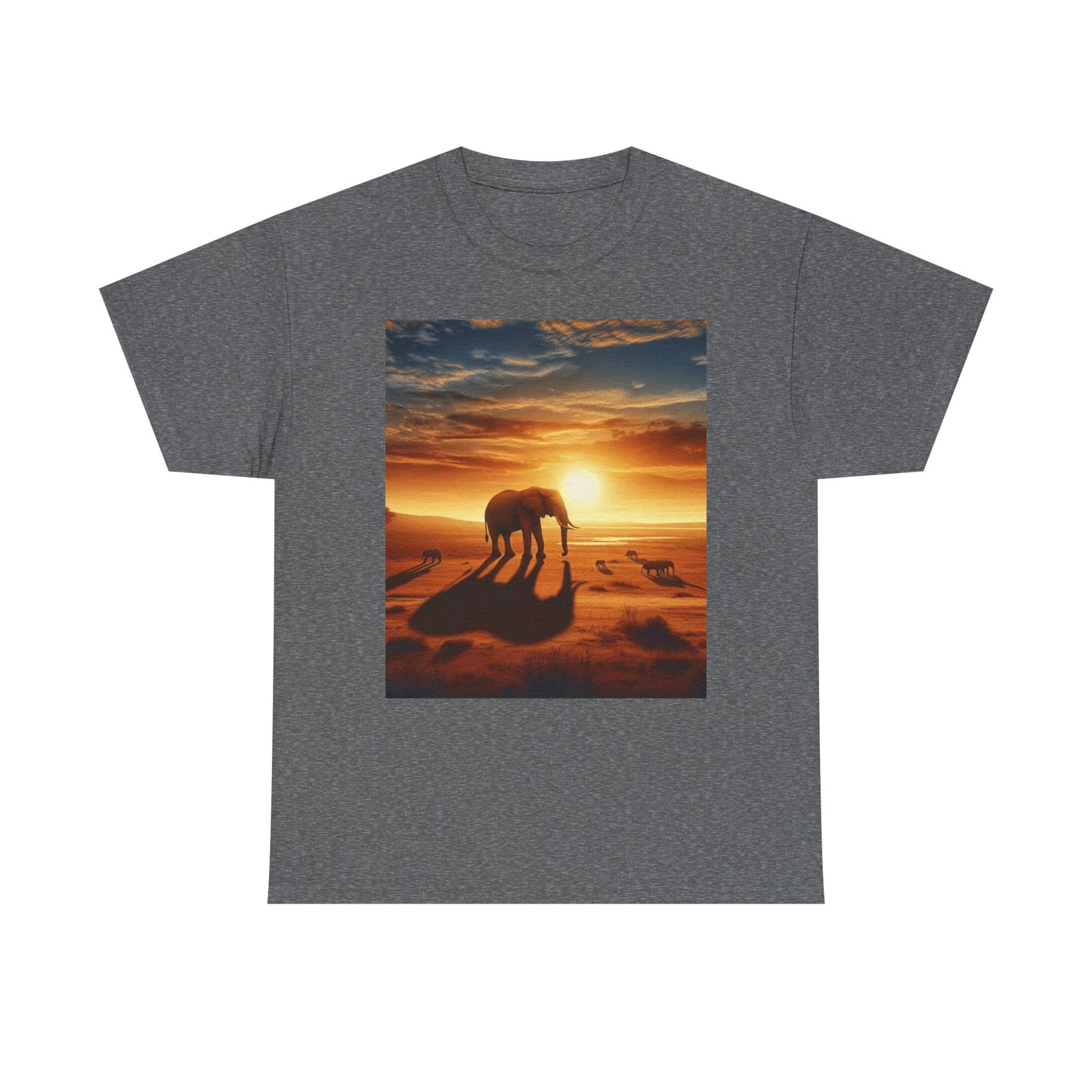 Elephants Women's Heavy Cotton Tee