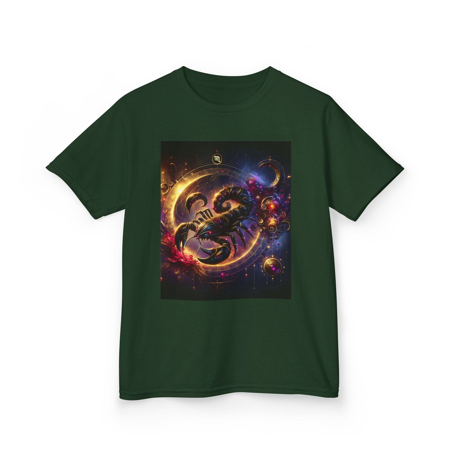 Scorpio  Horoscope Kids Tee - Cosmic Zodiac T-Shirt for Astrology Lovers, Birthday Gift, Everyday Wear, Reference Guide, Unique Design
