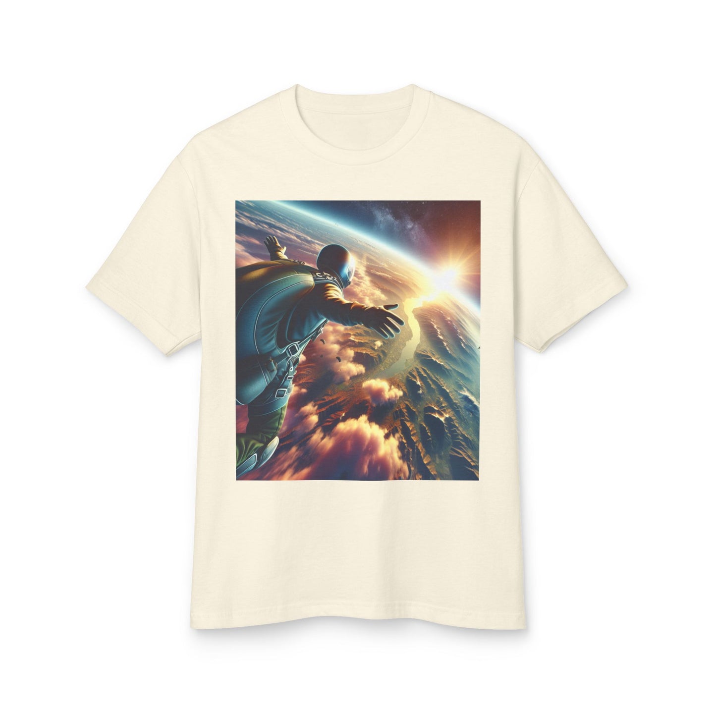 Skydiving Heavyweight Tee - Unisex Garment-Dyed Shirt