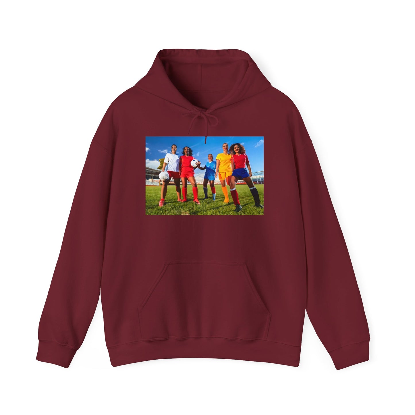 Soccer Squad Unisex Hoodie - Sports Team Vibes
