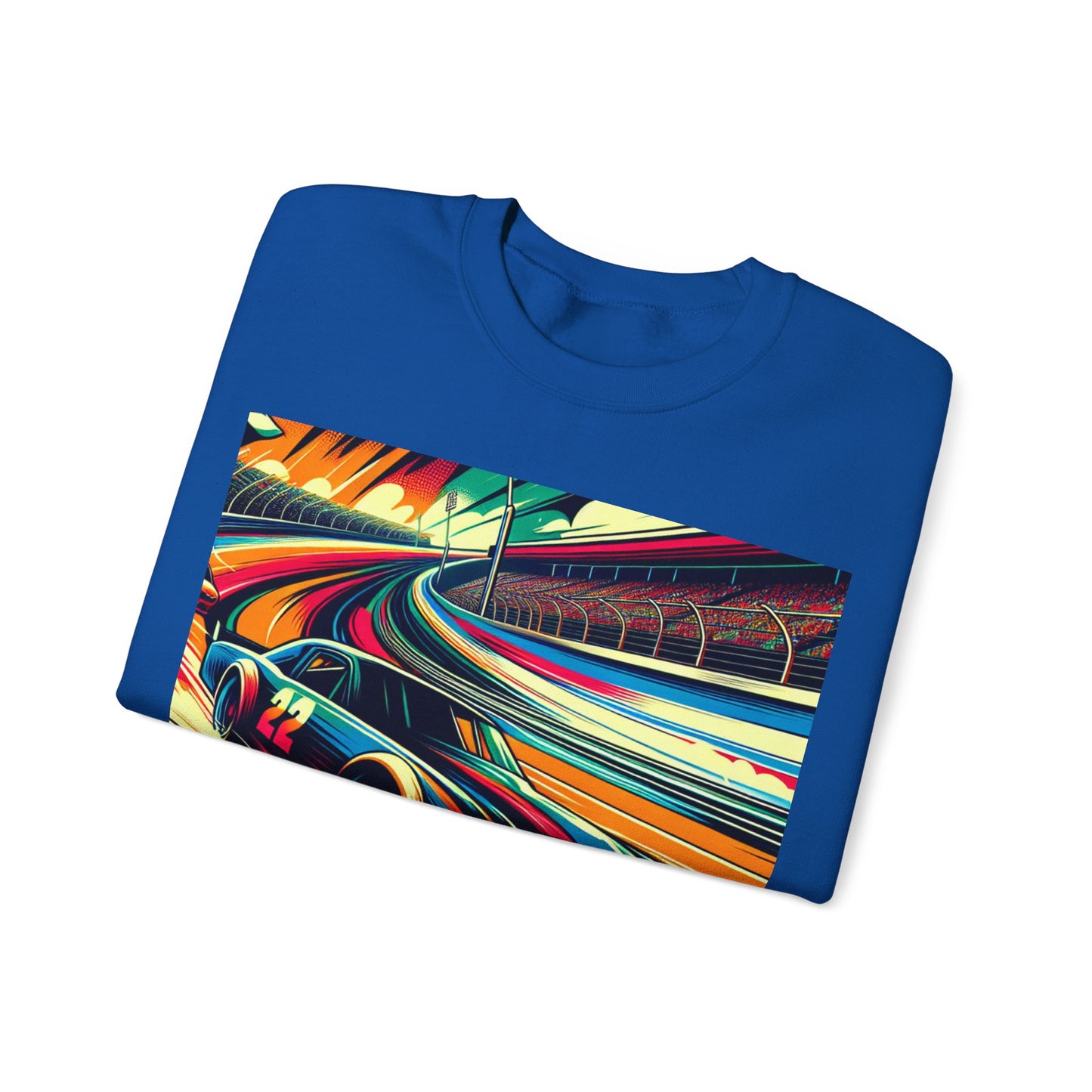 Race Car Crewneck Sweatshirt | Racing Apparel, Unisex Sweatshirt, NASCAR Gift, Motorsports Clothing, Car Enthusiasts Sweatshirt