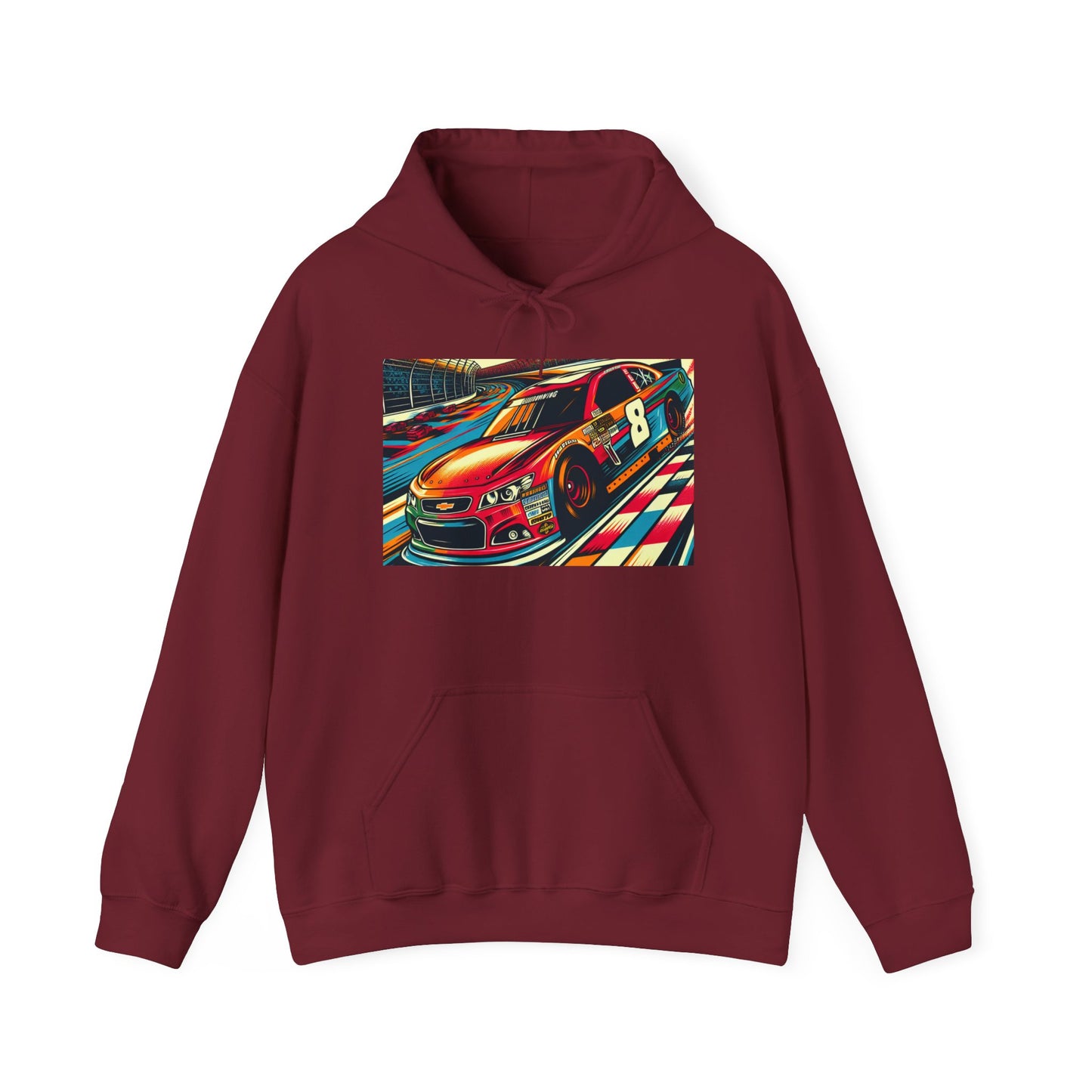 Nascar 8 Unisex Hoodie - Racing Vibes
