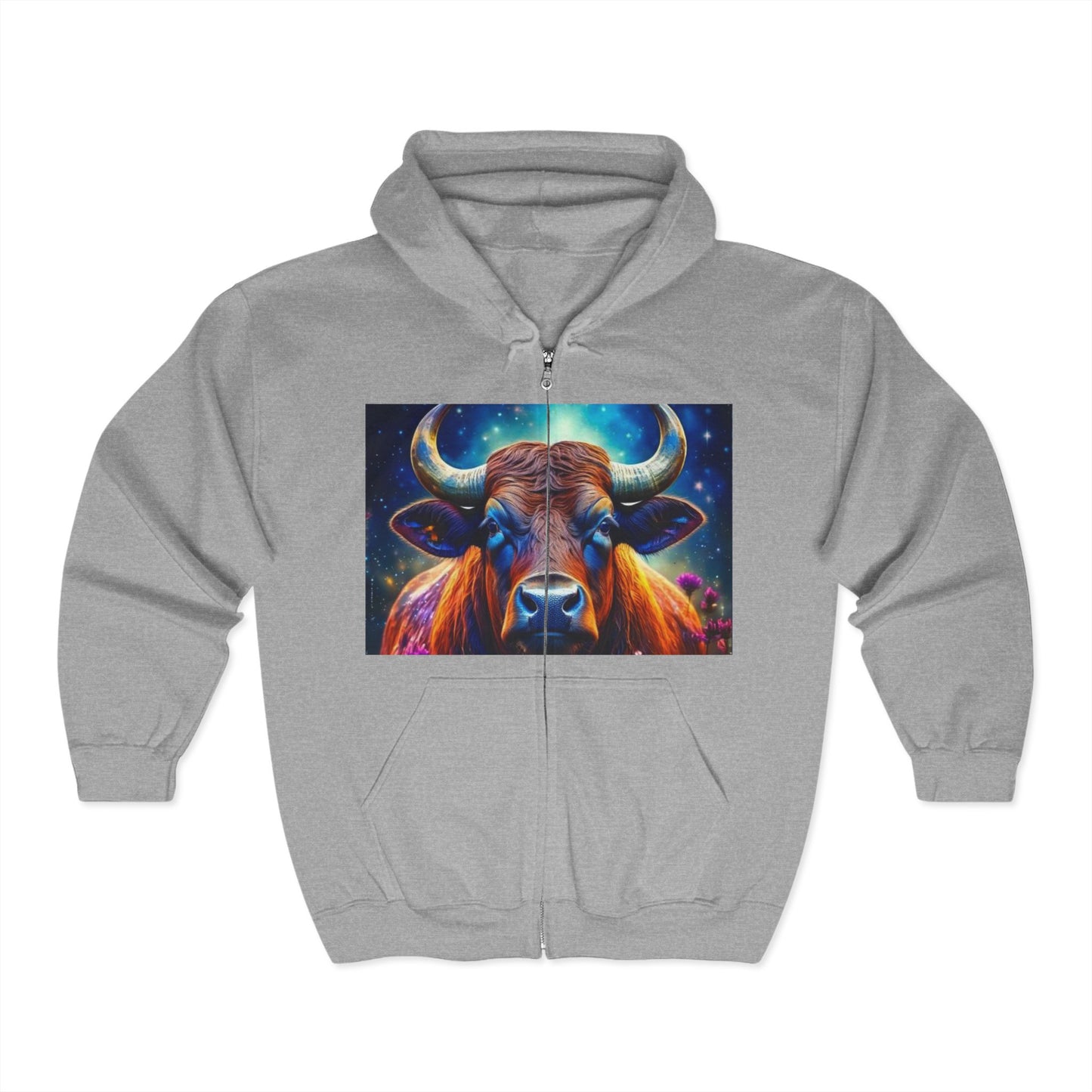 Taurus Unisex Heavy Blend™ Full Zip Hooded Sweatshirt
