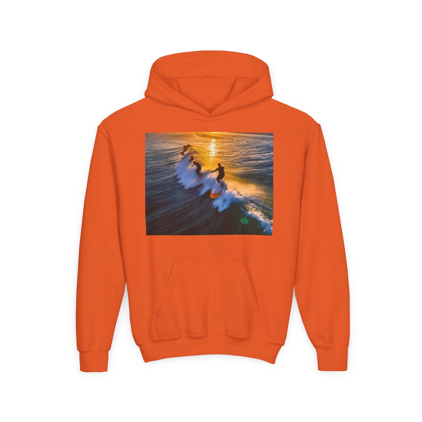 Surfing Youth Hoodie - Heavy Blend Sweatshirt