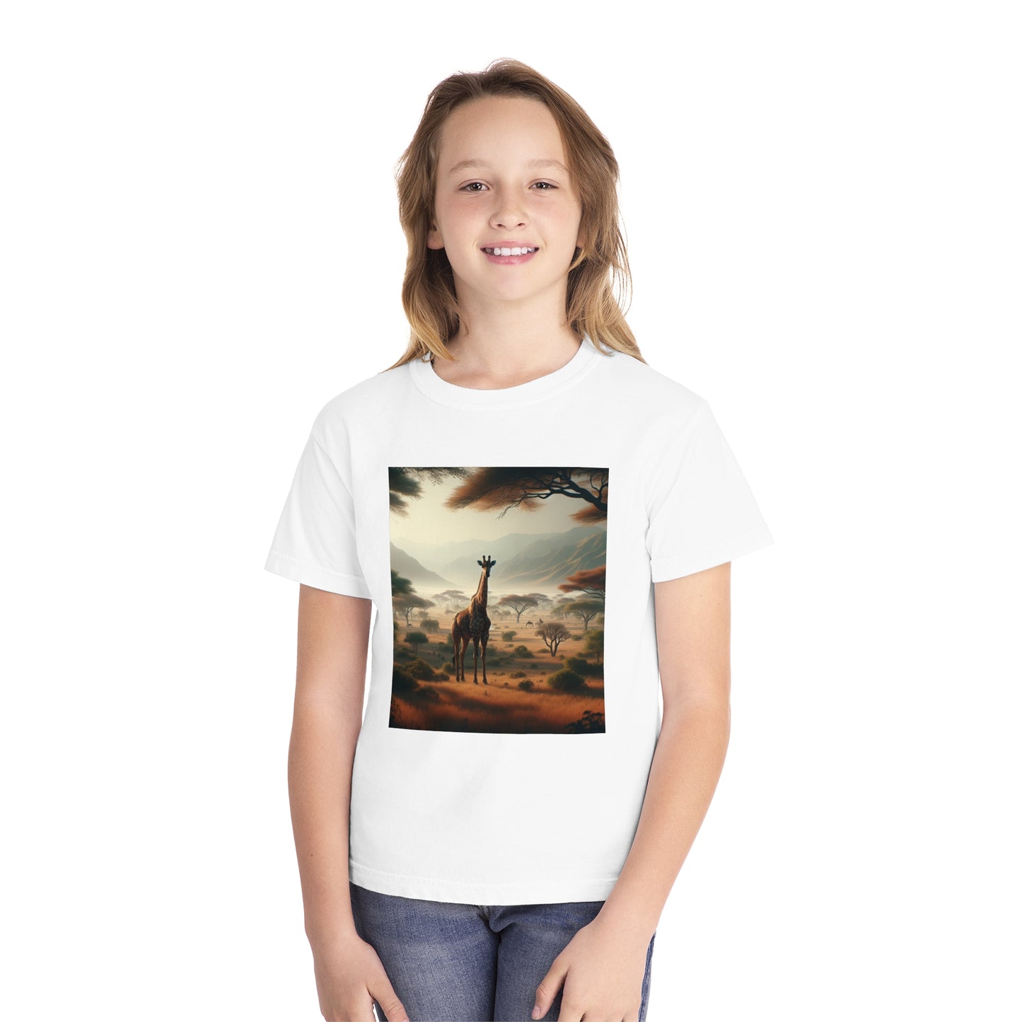 Giraffes Youth Midweight Tee