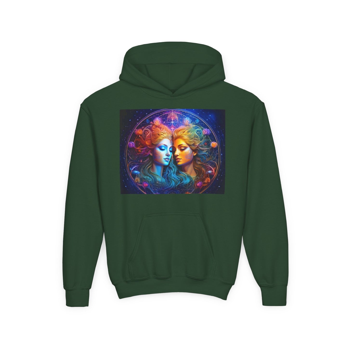 Gemini Youth Hoodie - Heavy Blend Sweatshirt