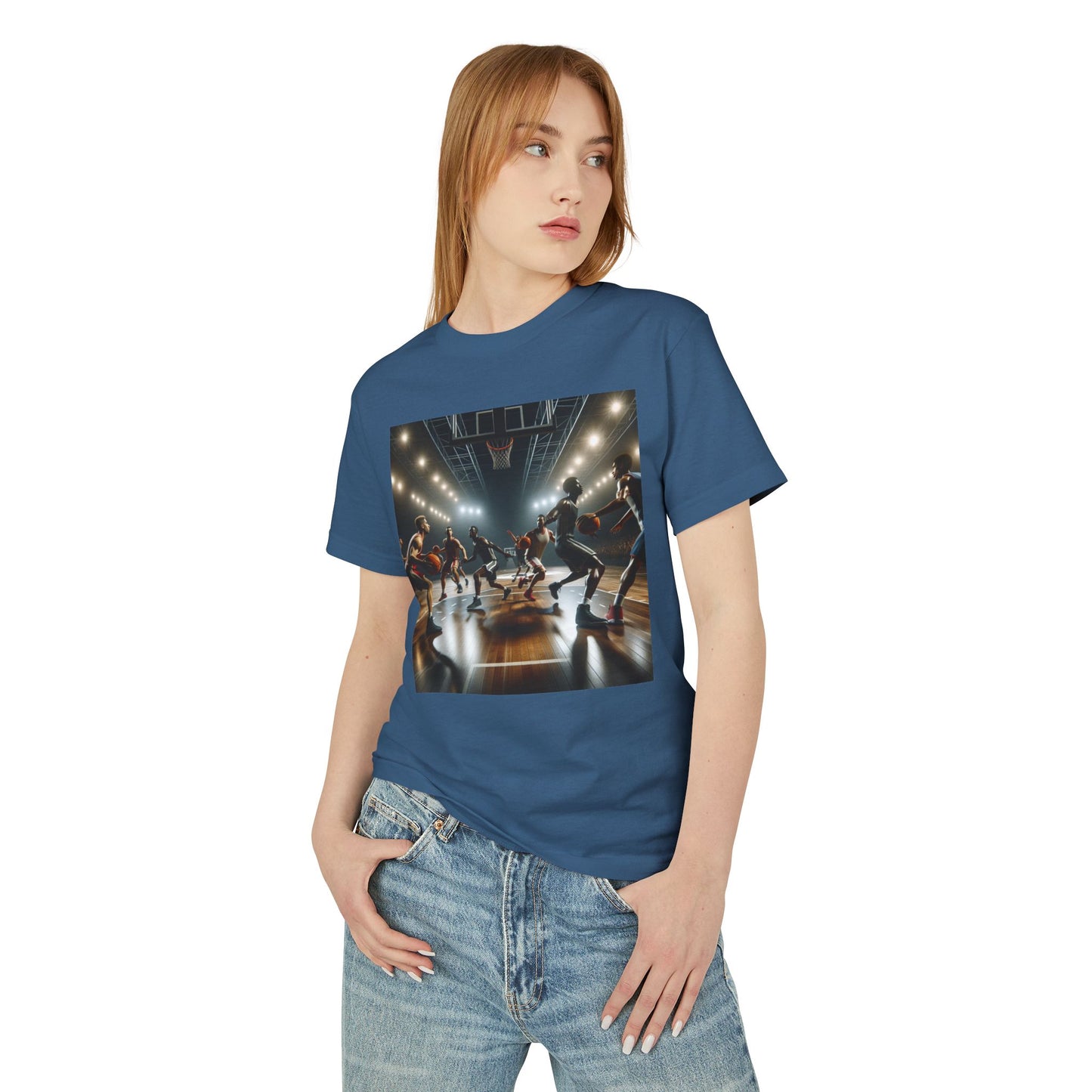 Basketball Heavyweight Tee - Unisex Garment-Dyed Shirt