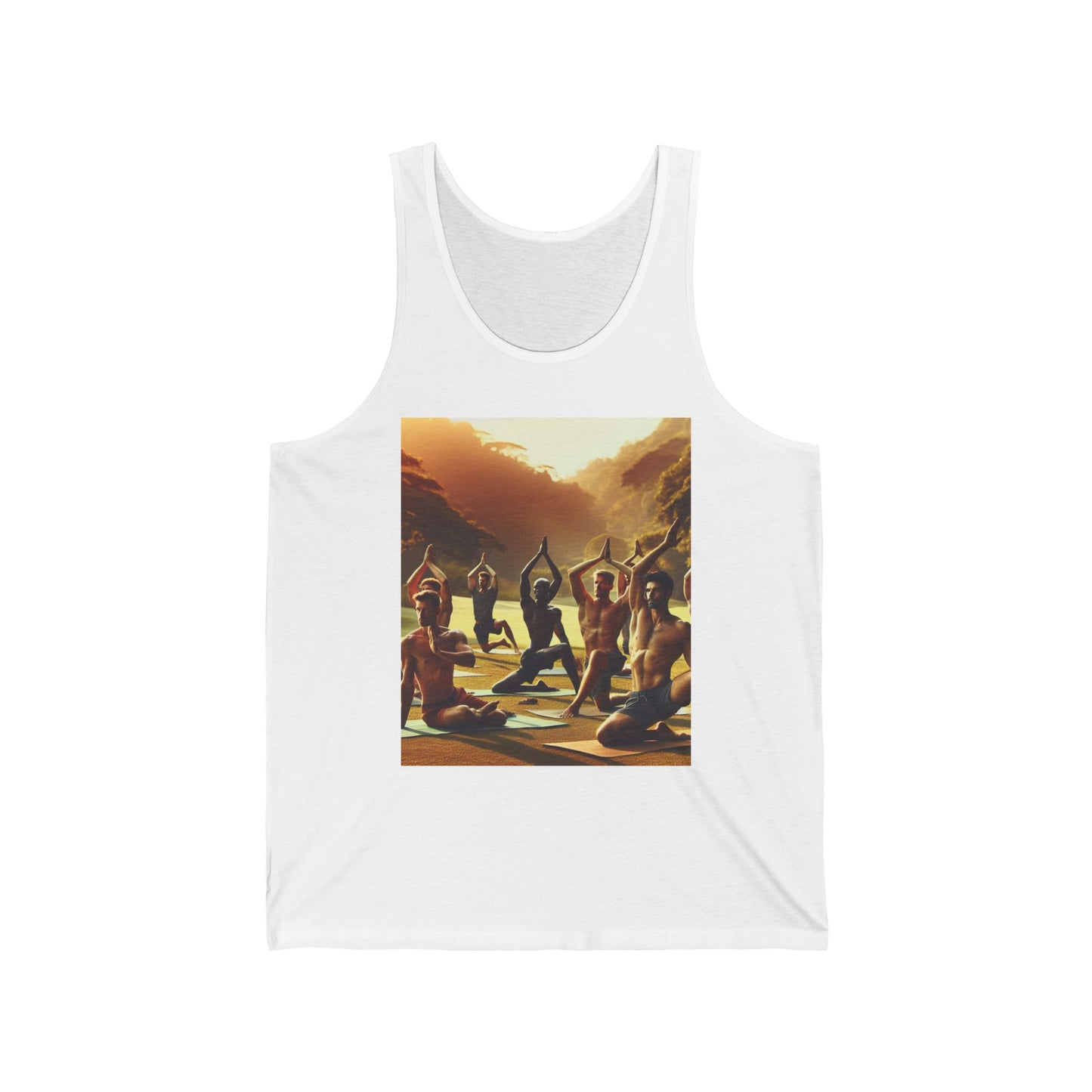 Yoga Unisex Jersey Tank Top - Perfect for Festivals & Casual Wear