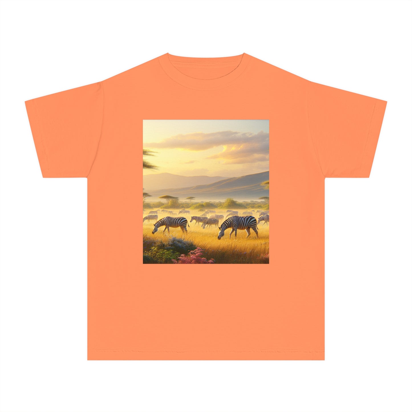 Zebras Youth Midweight Tee