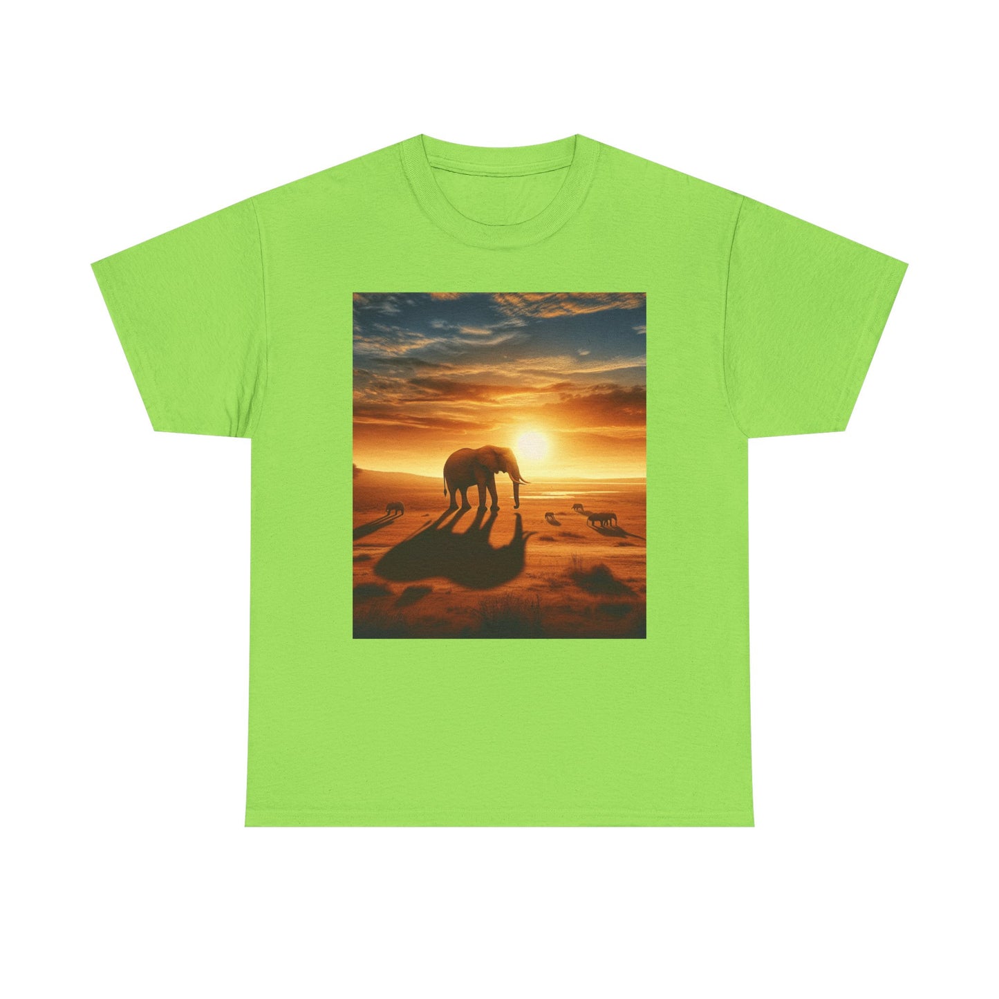 Elephants Women's Heavy Cotton Tee