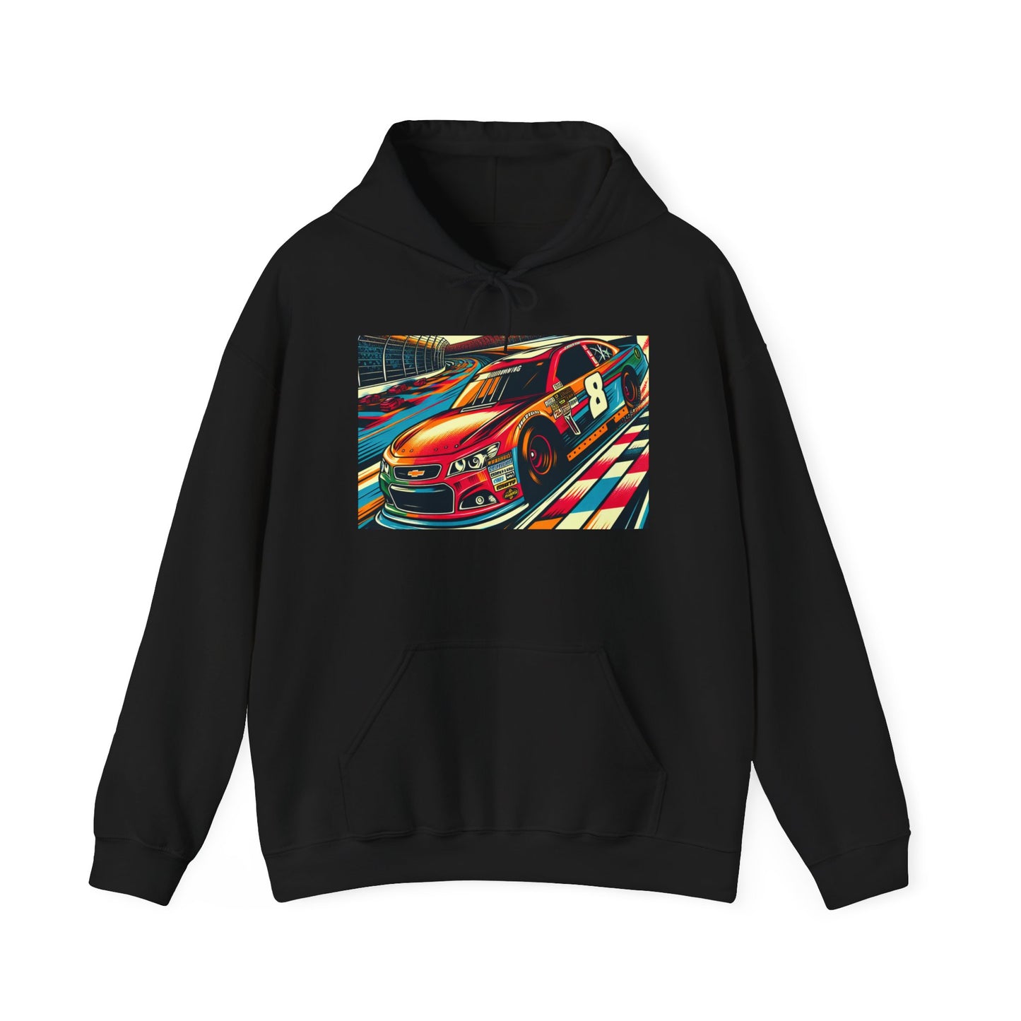 Nascar 8 Unisex Hoodie - Racing Vibes