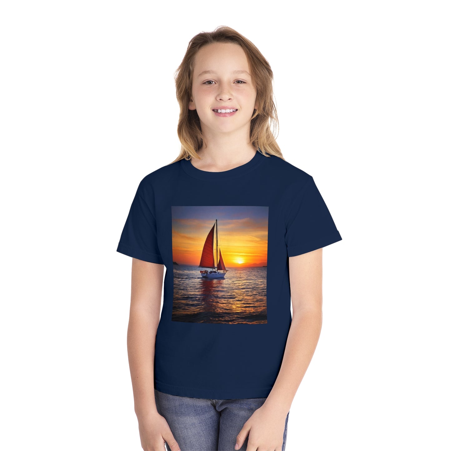 Sailing Youth Midweight Tee
