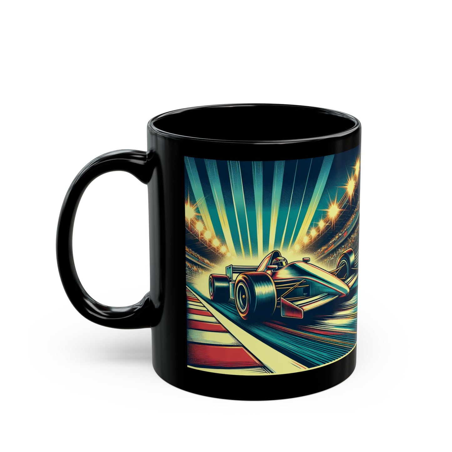 Racing Enthusiast Mug | Vibrant Formula 1 Design | Perfect Gift for Car Lovers, Motorsport Decor, Father's Day, Birthday