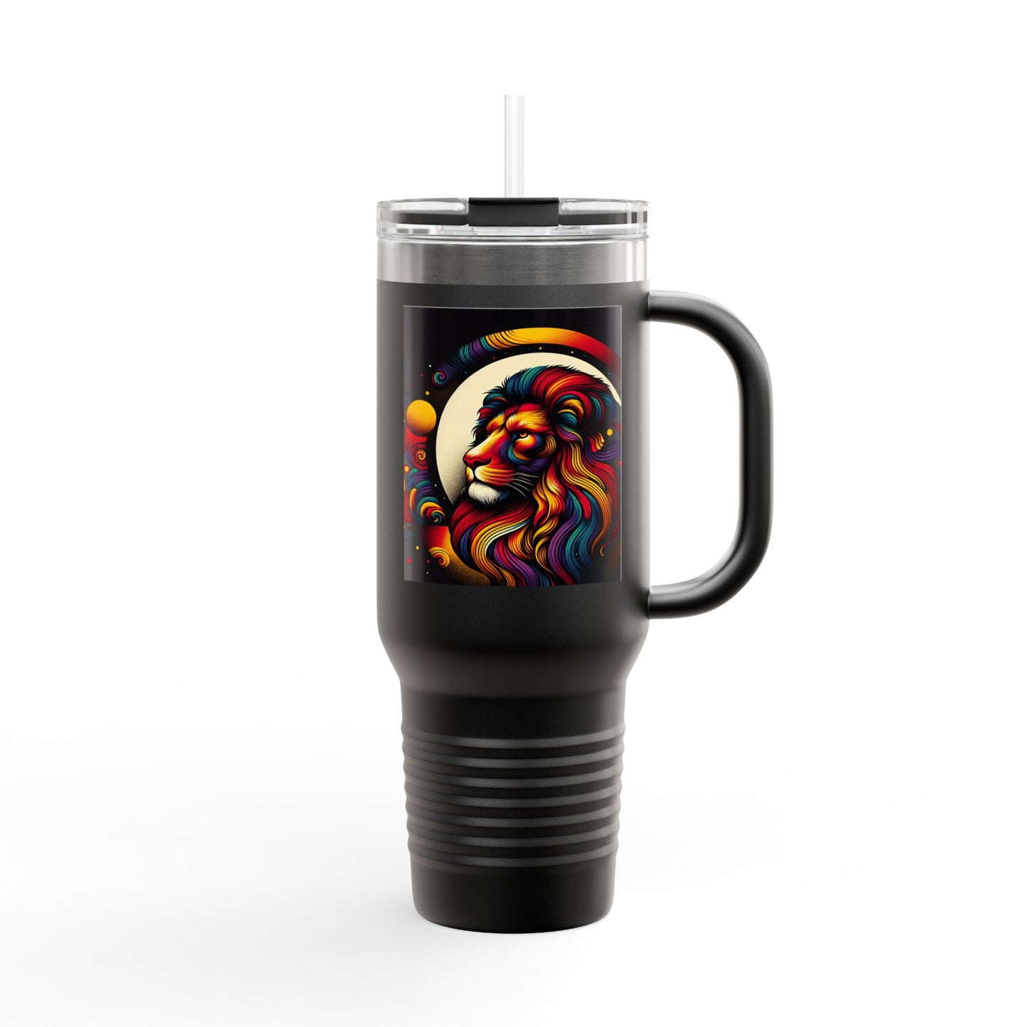 Leo Insulated Travel Mug, 40oz, Perfect for Zodiac Fans, Coffee, Tea, Water