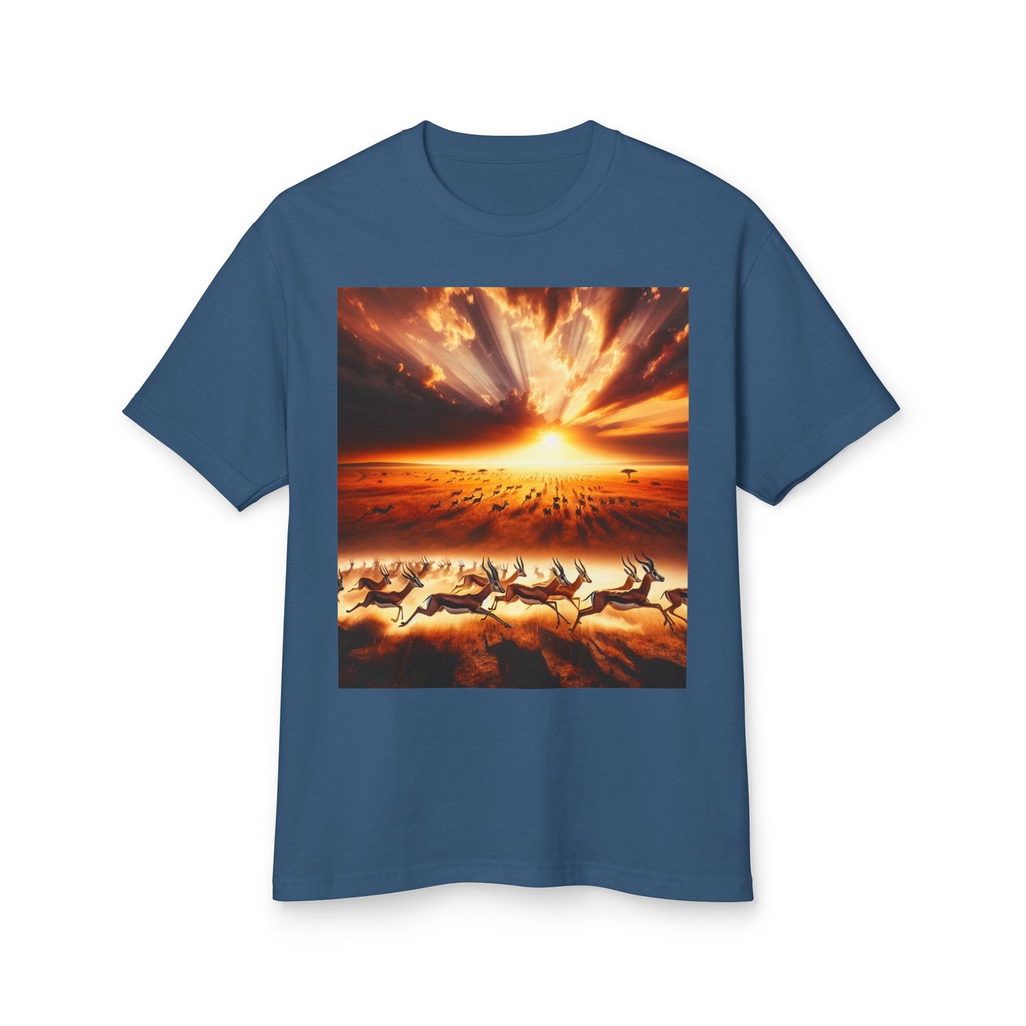 Gazelles Heavyweight Tee - Unisex Garment-Dyed Shirt