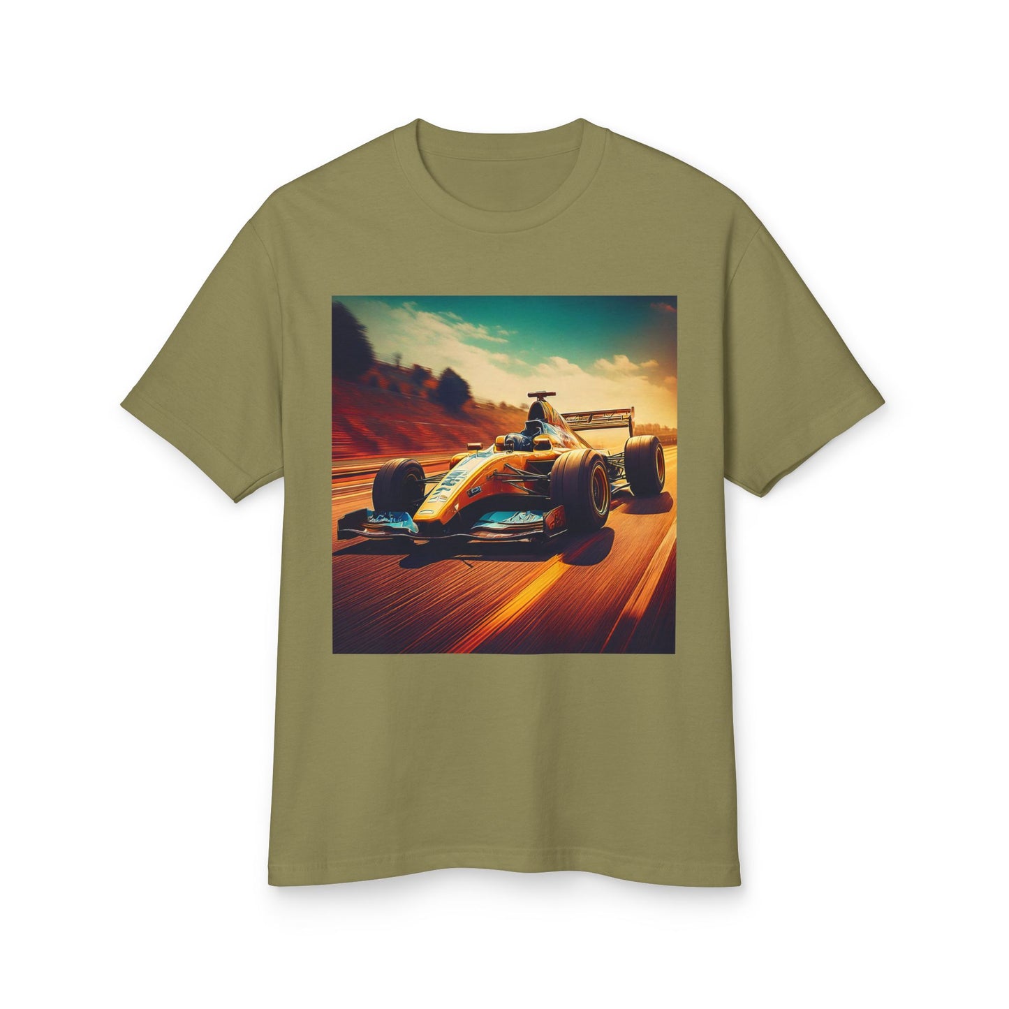 F1 Heavyweight Tee - Unisex Garment-Dyed Shirt