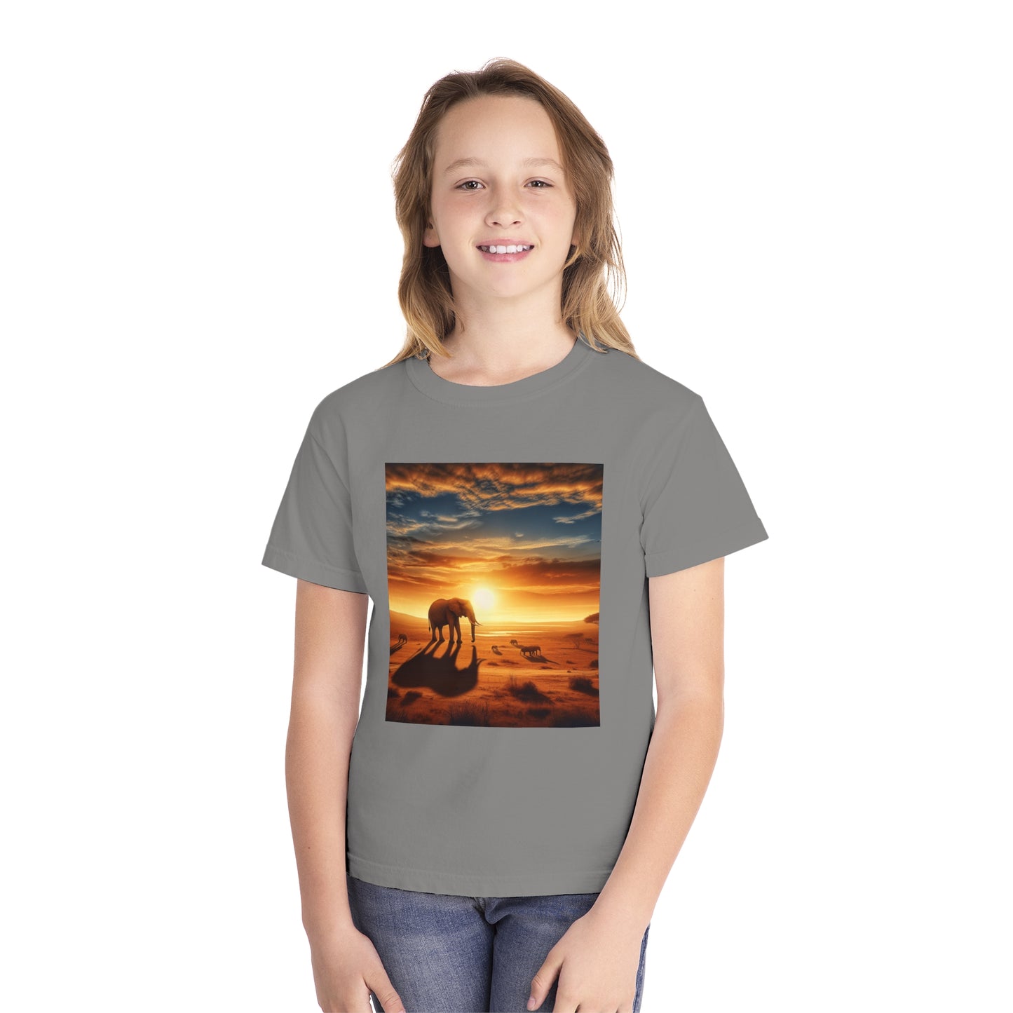 Elephants Youth Midweight Tee