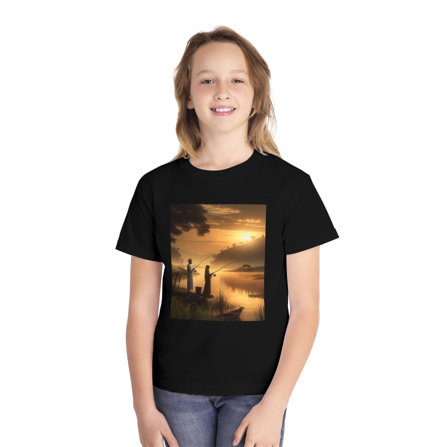 Fishing Youth Midweight Tee