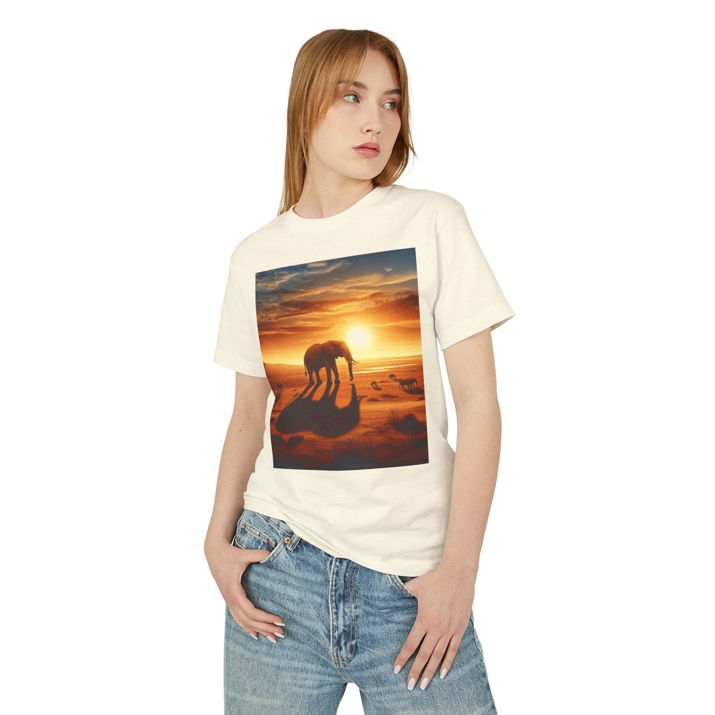 Elephants Heavyweight Tee - Unisex Garment-Dyed Shirt