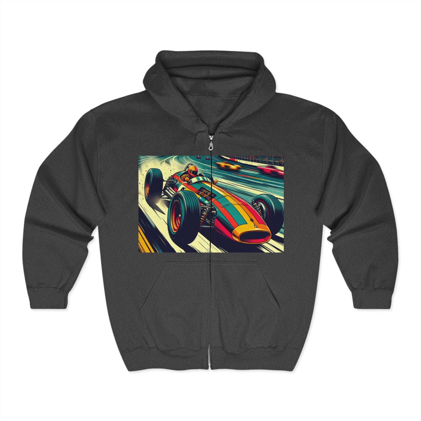 F1 Unisex Heavy Blend™ Full Zip Hooded Sweatshirt