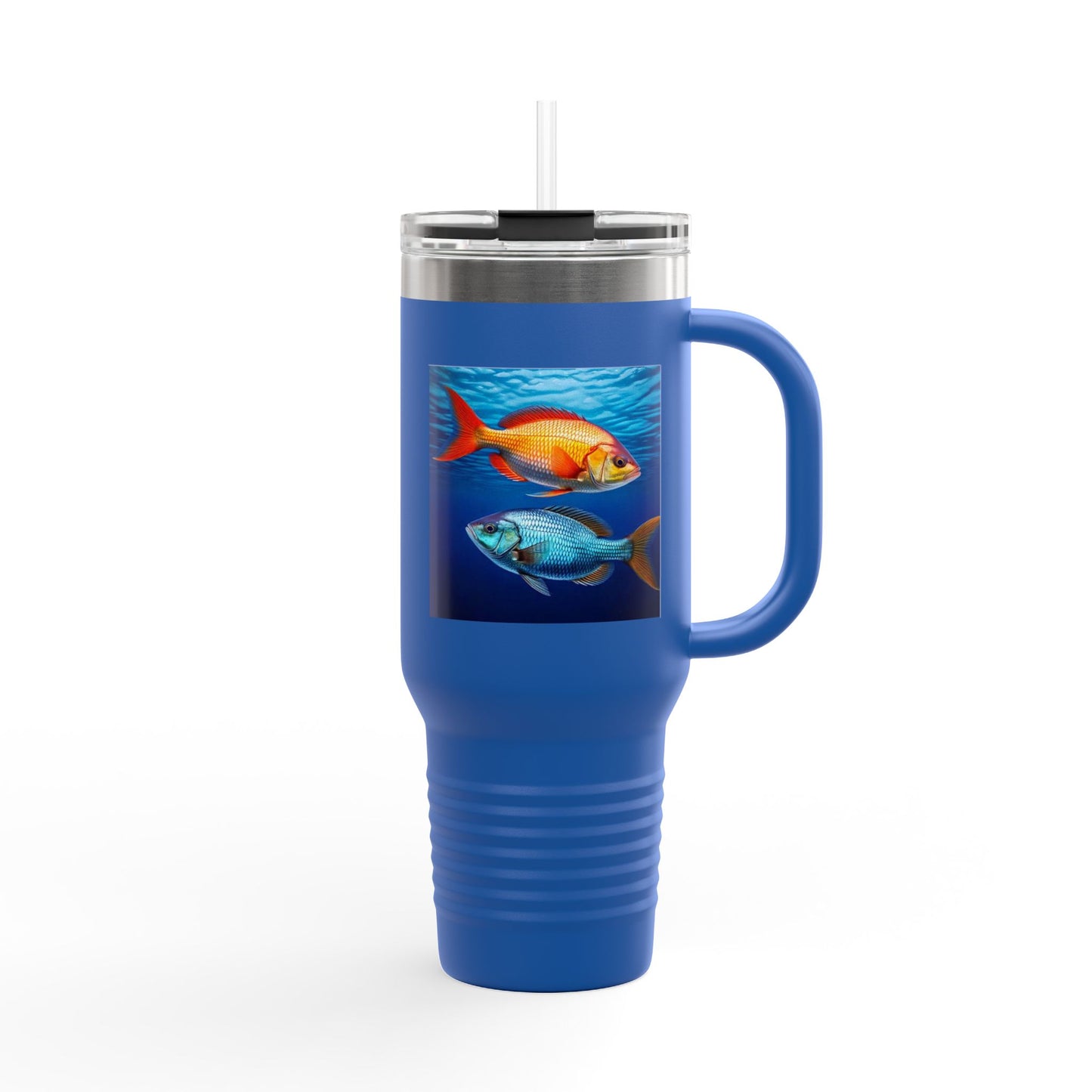 Pisces Insulated Travel Mug, 40oz, Perfect for Zodiac Fans, Coffee, Tea, Water