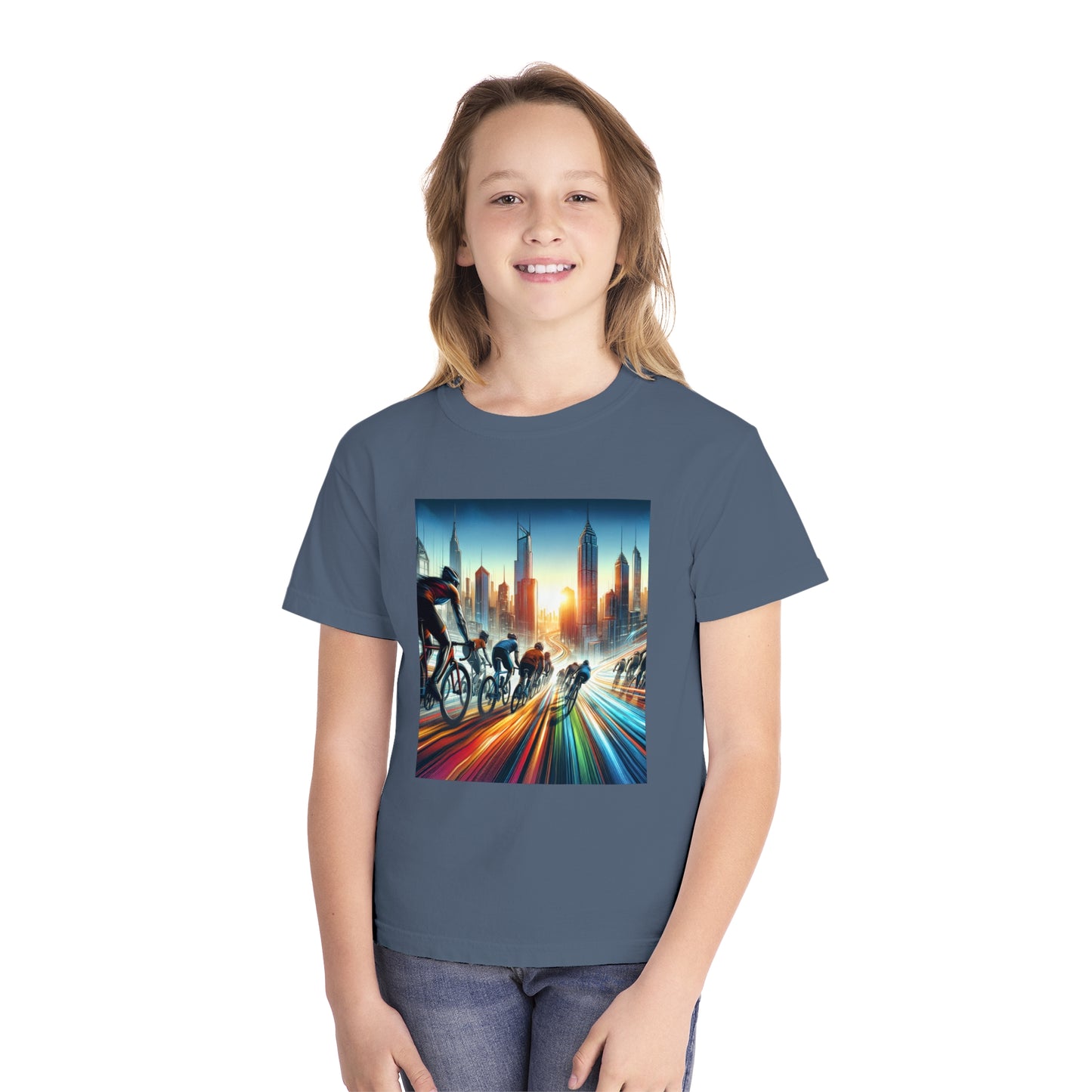 Cycling Youth Midweight Tee