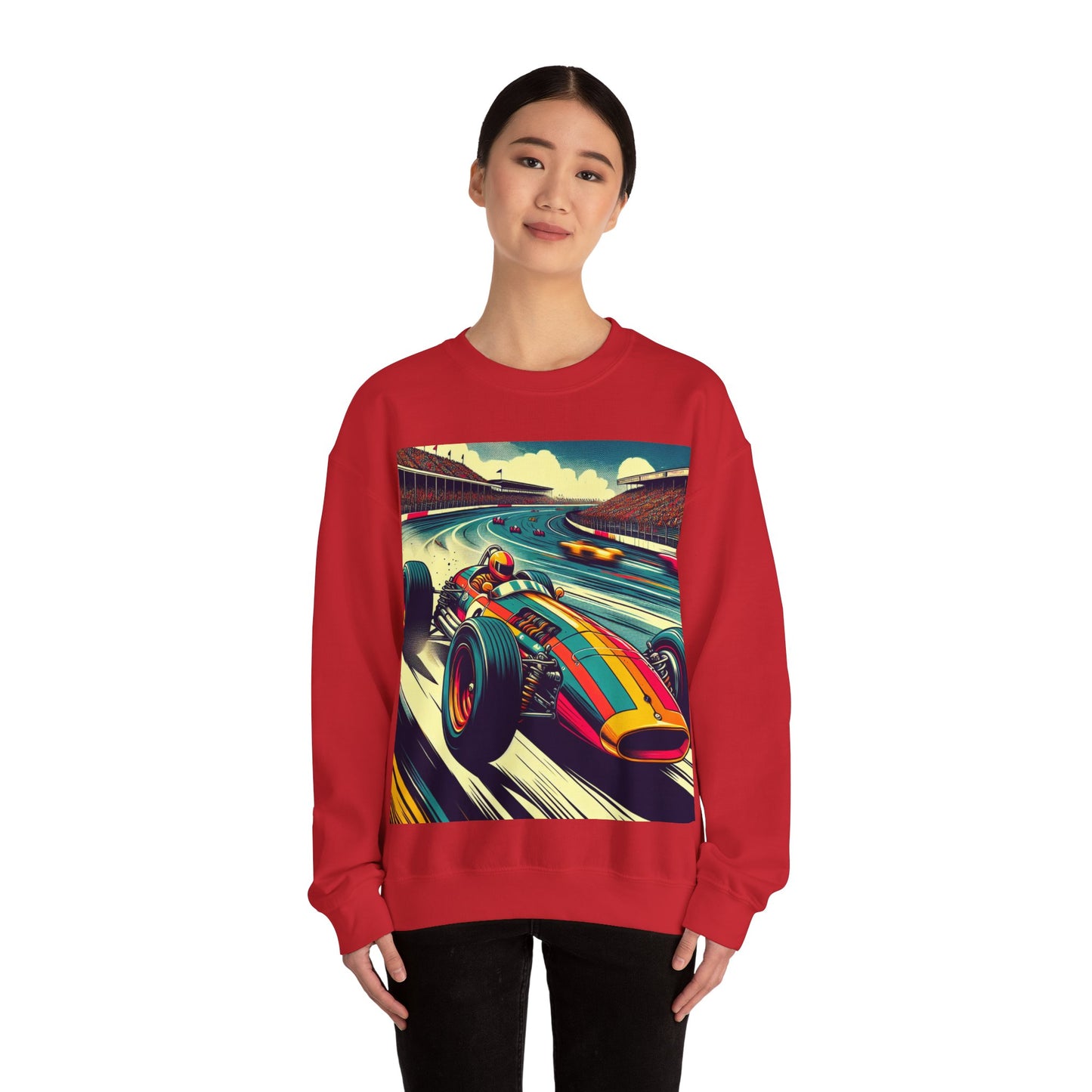 Race Car Crewneck Sweatshirt | Racing Apparel, Unisex Sweatshirt, F1 Gift, Motorsports Clothing, Car Enthusiasts Sweatshirt